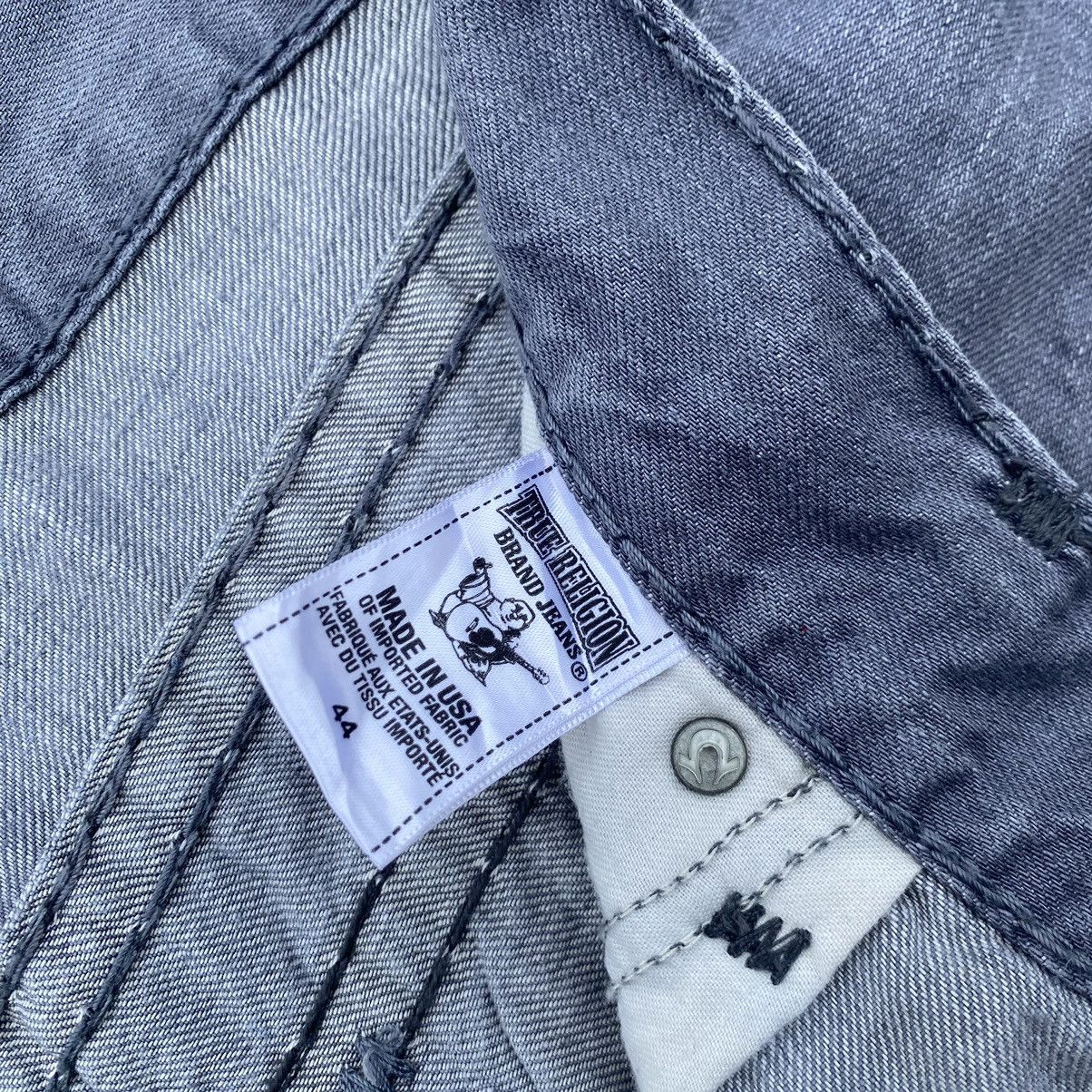 True Religion Thrashed Vintage Y2K True Religion ERD GRUNGE BOOTCUT JEANS Size US 44 / EU 60 - 5 Thumbnail