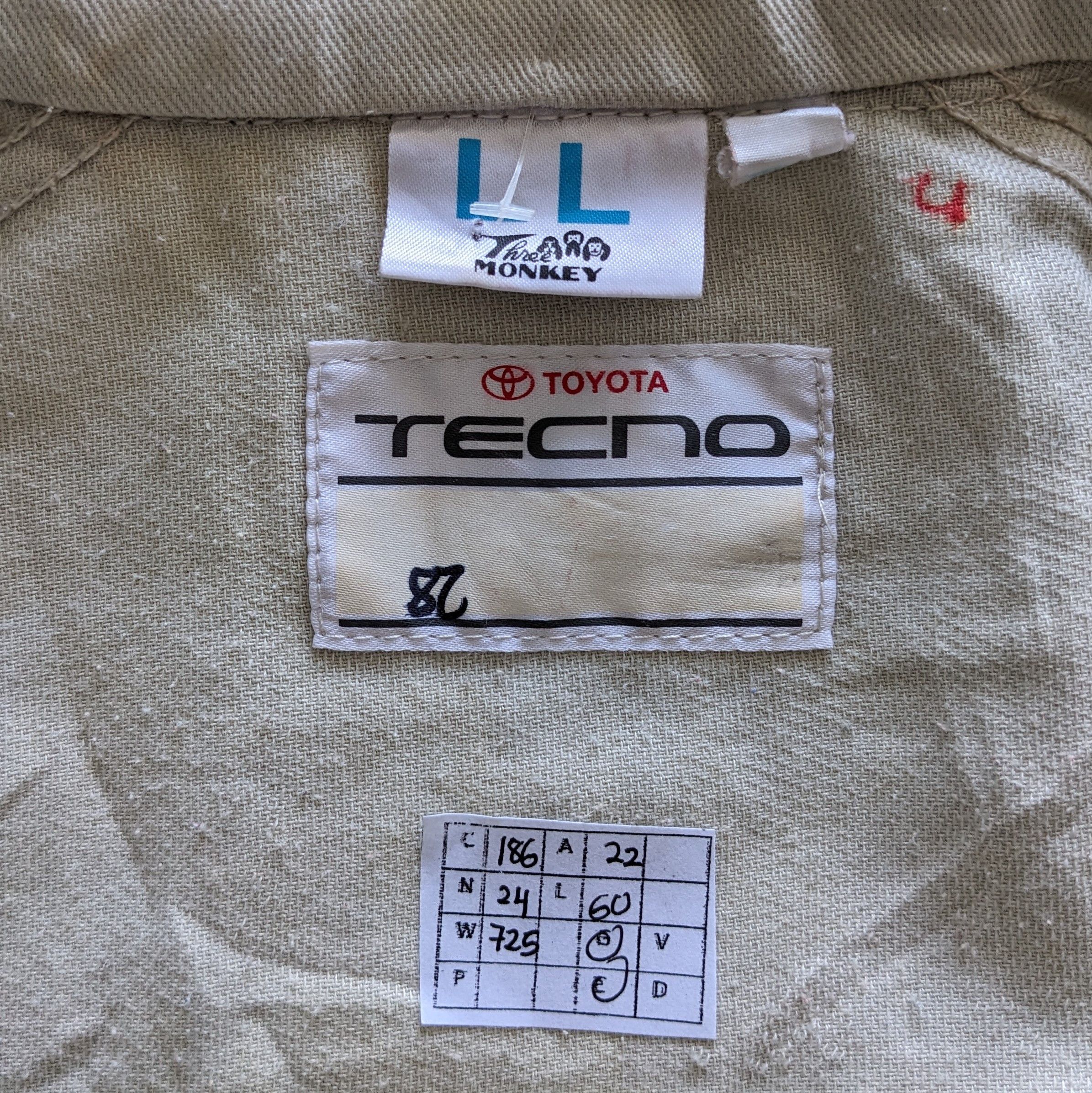 Vintage Vintage COROLLA Japanese Racing Coverall Workwear Jacket Size US M / EU 48-50 / 2 - 12 Thumbnail