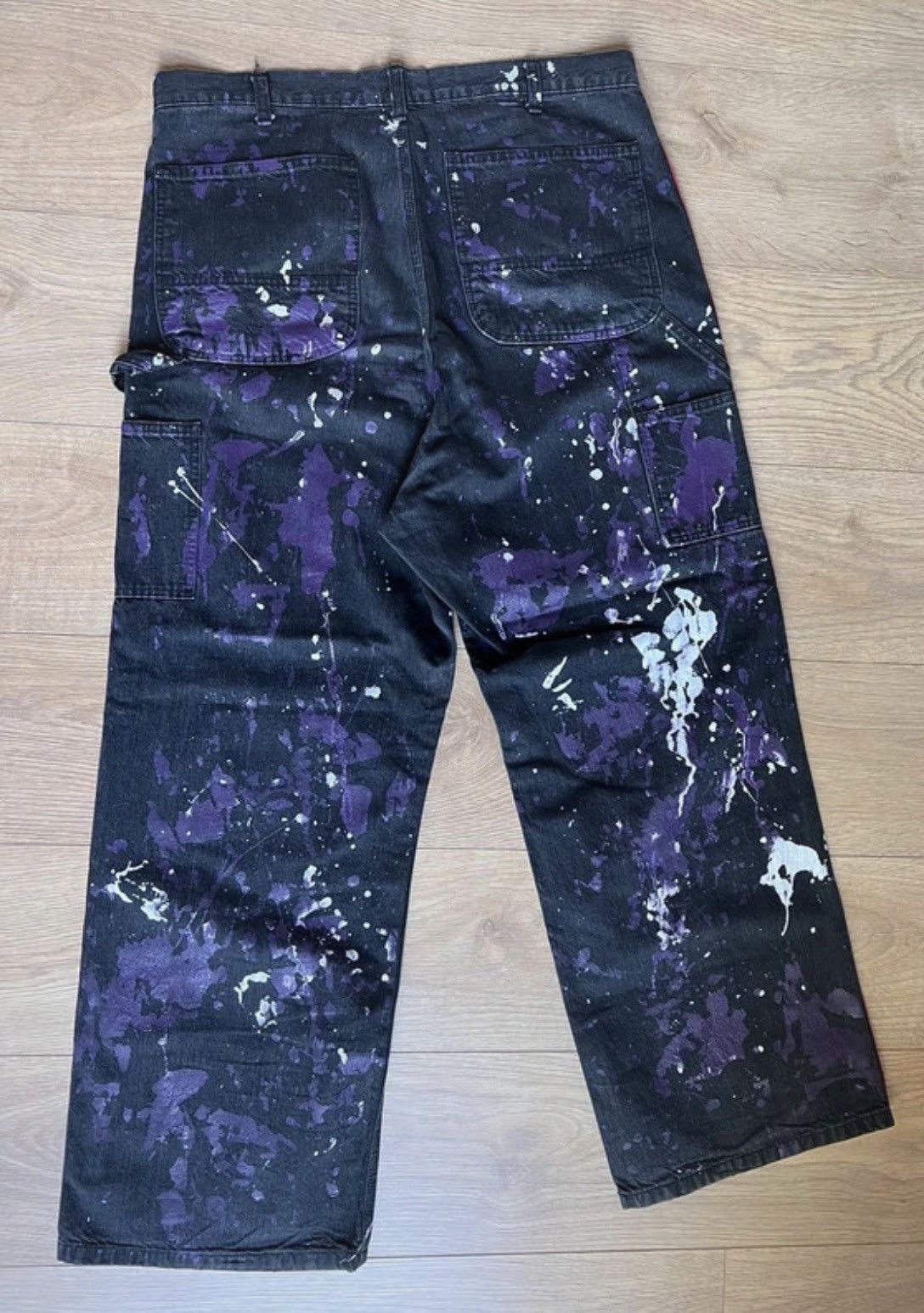 Nepenthes Nepenthes x Needles Painter Jeans - Red line Size US 32 / EU 48 - 2 Thumbnail
