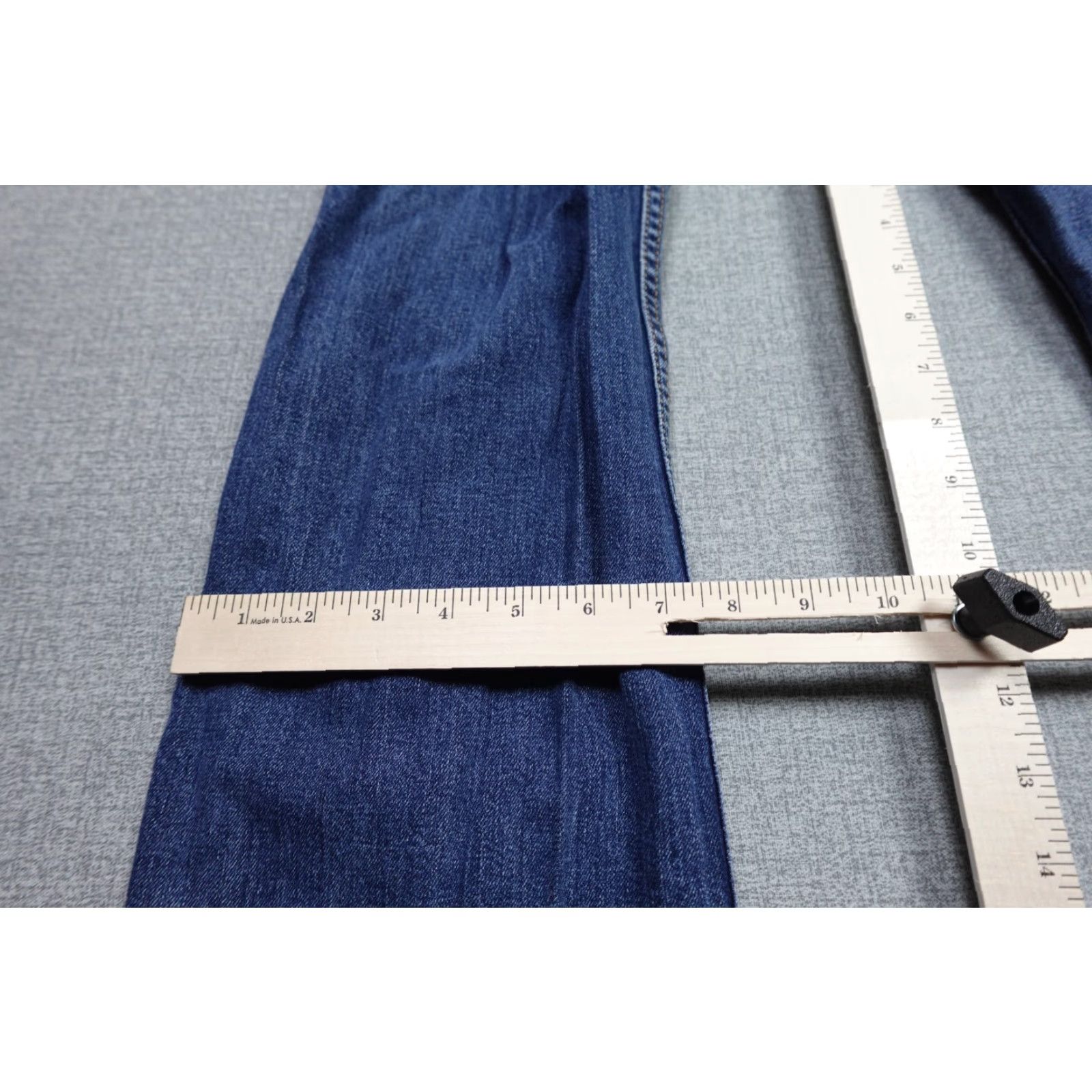 Levi's Levi's 514 Jeans Men 36x30 Blue Dark Wash Denim Stretch Comfort Slim Straight Size US 36 / EU 52 - 6 Thumbnail