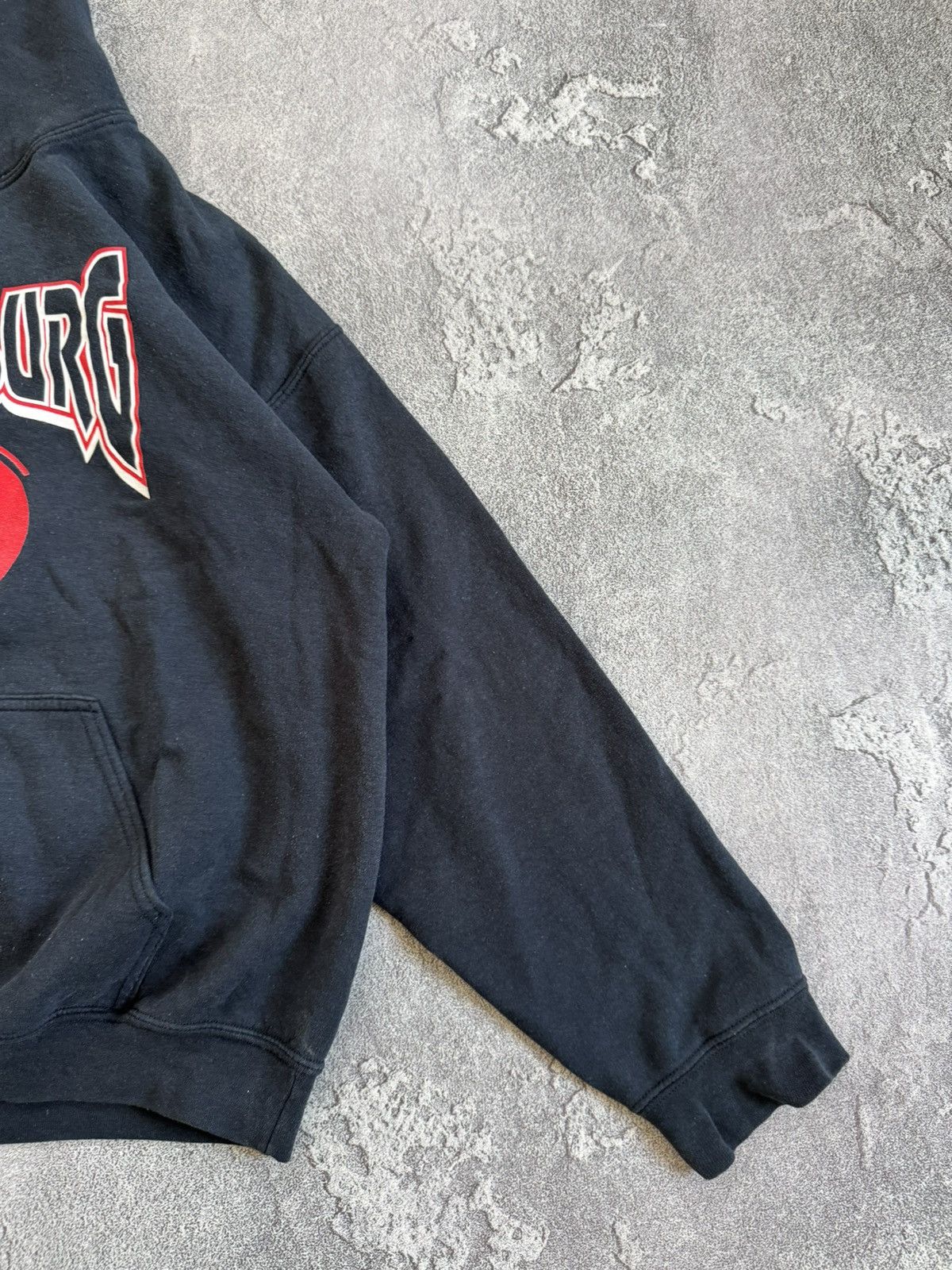 Vintage Middleburg L hoodie relaxed black long sleeve sweatshirt Size US L / EU 52-54 / 3 - 8 Thumbnail