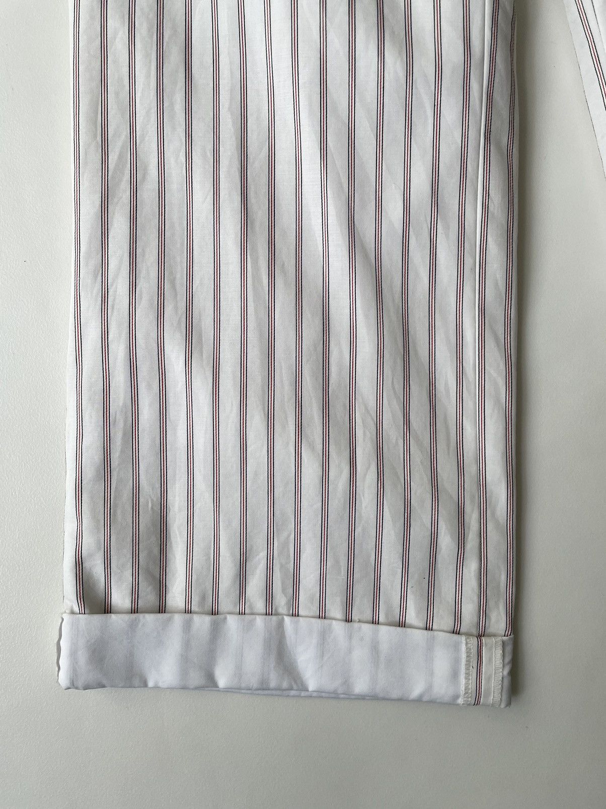 Comme des Garcons S/S 08 Cropped Striped Leg Utility Trousers Size US 32 / EU 48 - 11 Thumbnail