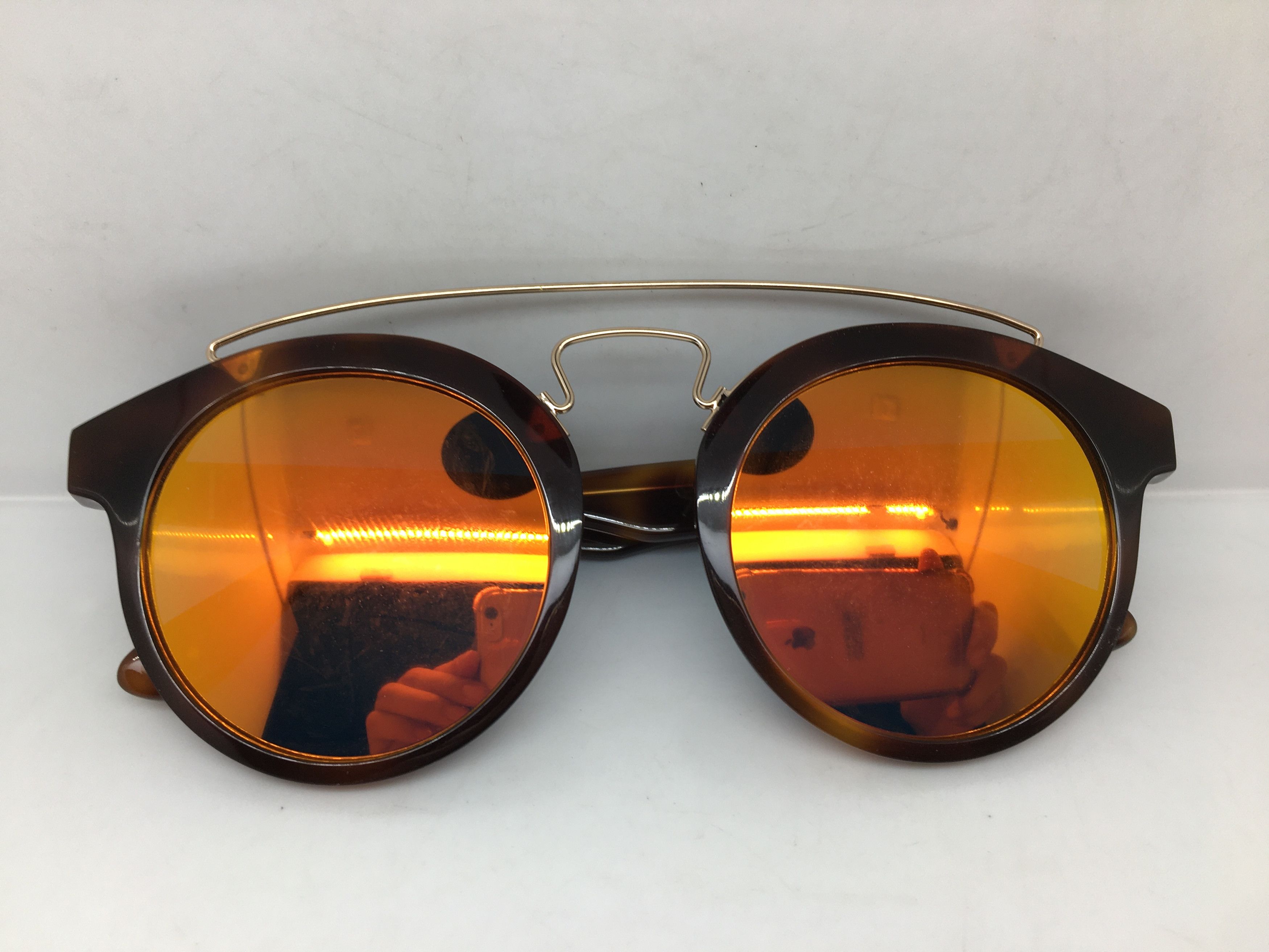Other EOS Handmade Acetate Tortoise Round Sunglasses Frame Size ONE SIZE - 7 Thumbnail