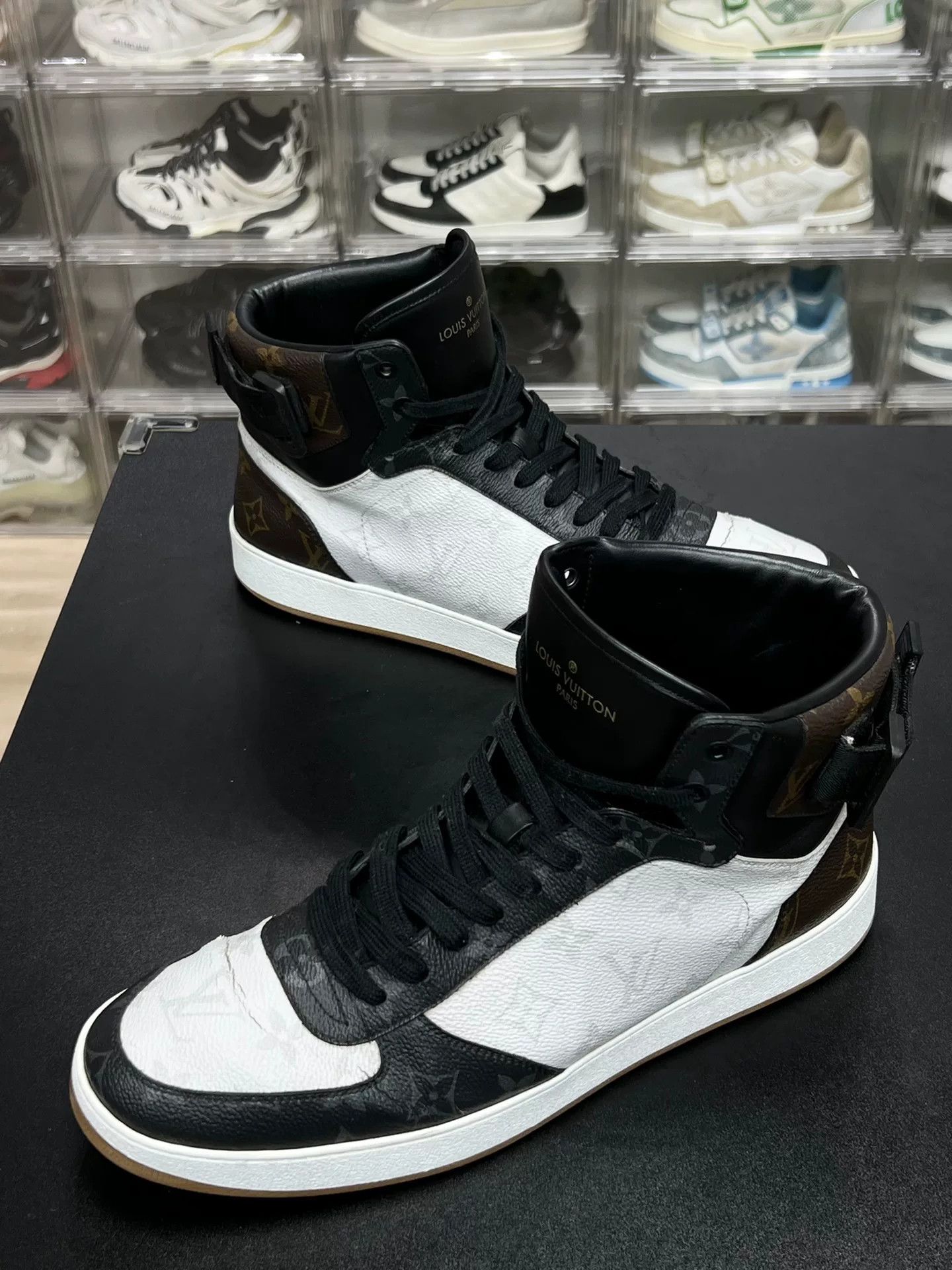 Louis Vuitton Louis Vuitton Patchwork Hitop Sneakers 10.5 Men Size US 10.5 / EU 43-44 - 1 Thumbnail