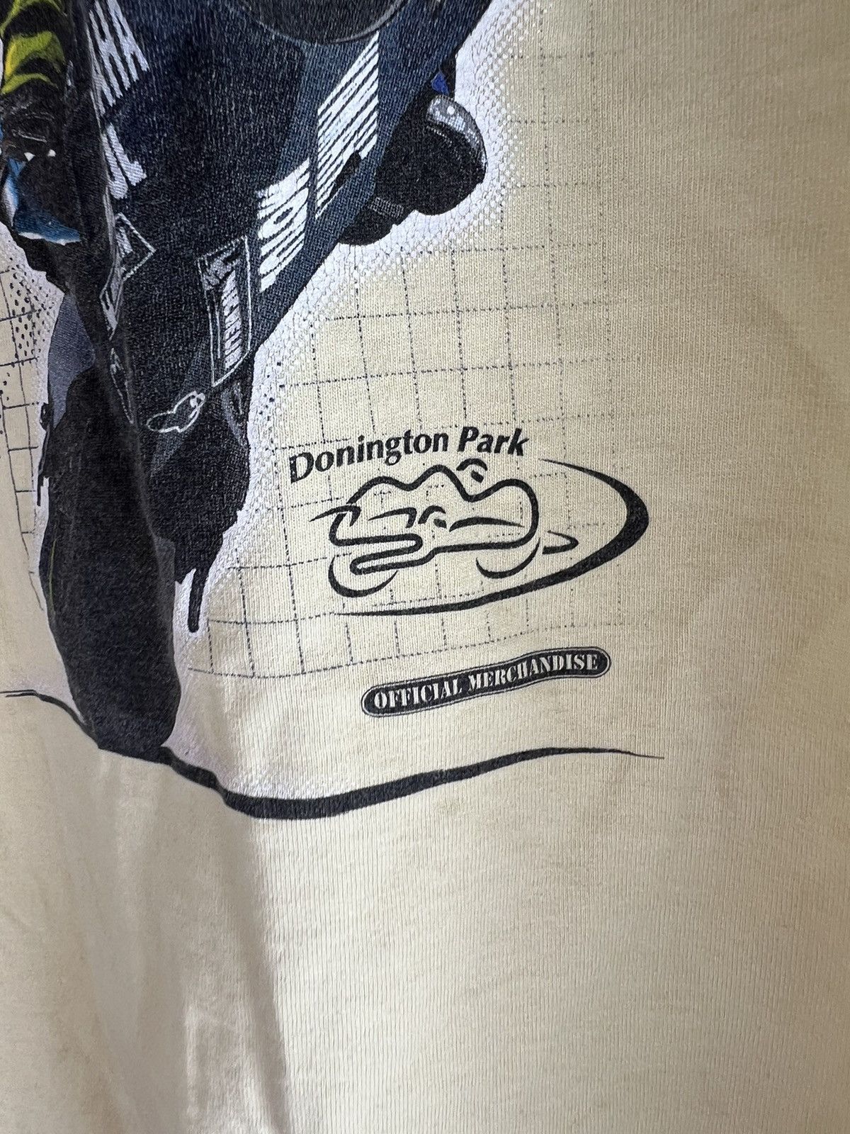Vintage Vintage 2009 British Grand Prix Donington Park t-shirt Size US L / EU 52-54 / 3 - 4 Thumbnail