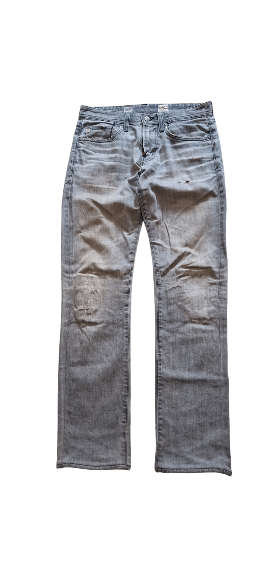 image of Ag Adriano Goldschmied Distressed Denim Jeans, Men's (Size 31)