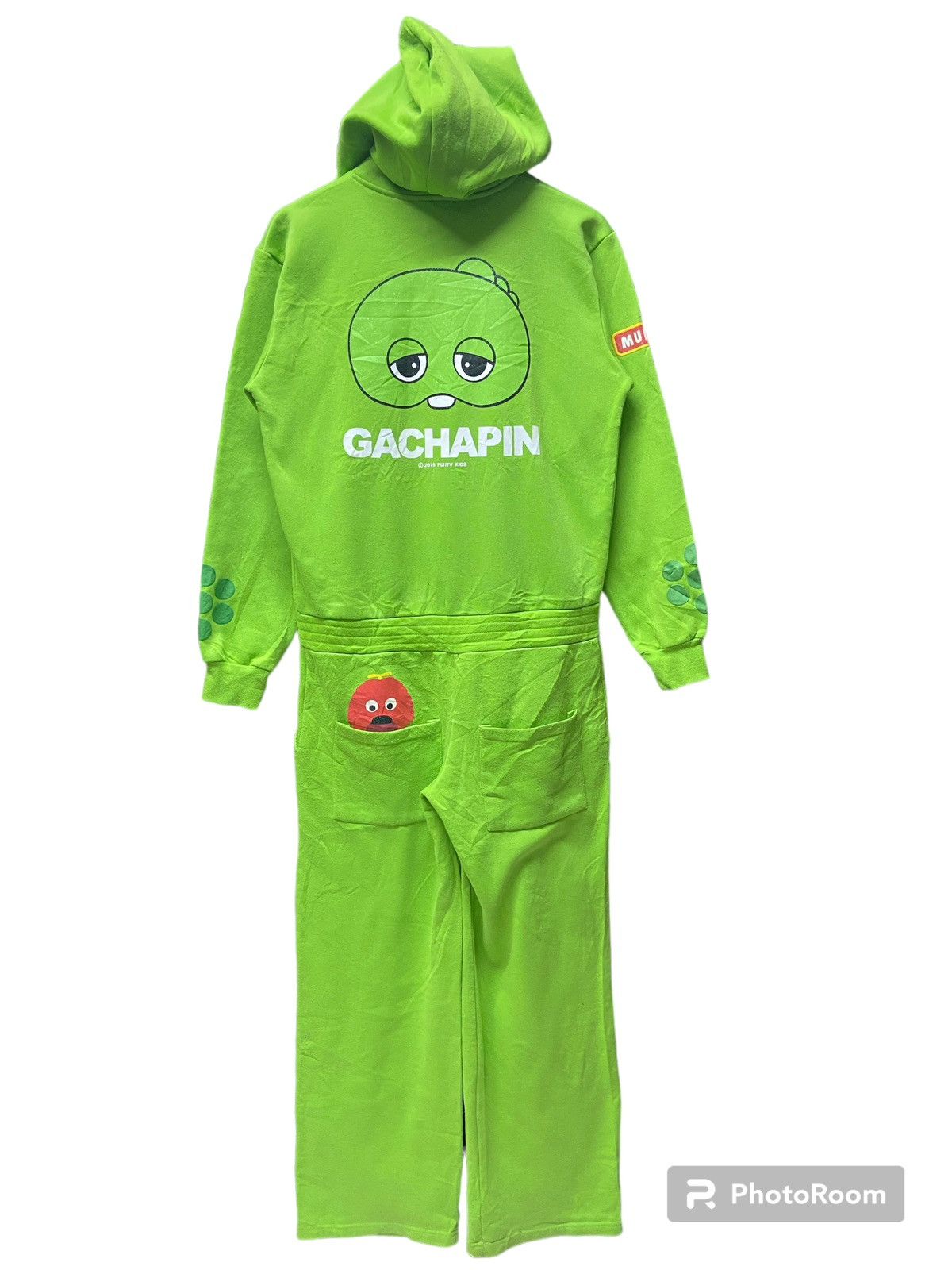 Japanese Brand Gachapin Coverall Loungewear Pajamas Size US 35 - 4 Thumbnail
