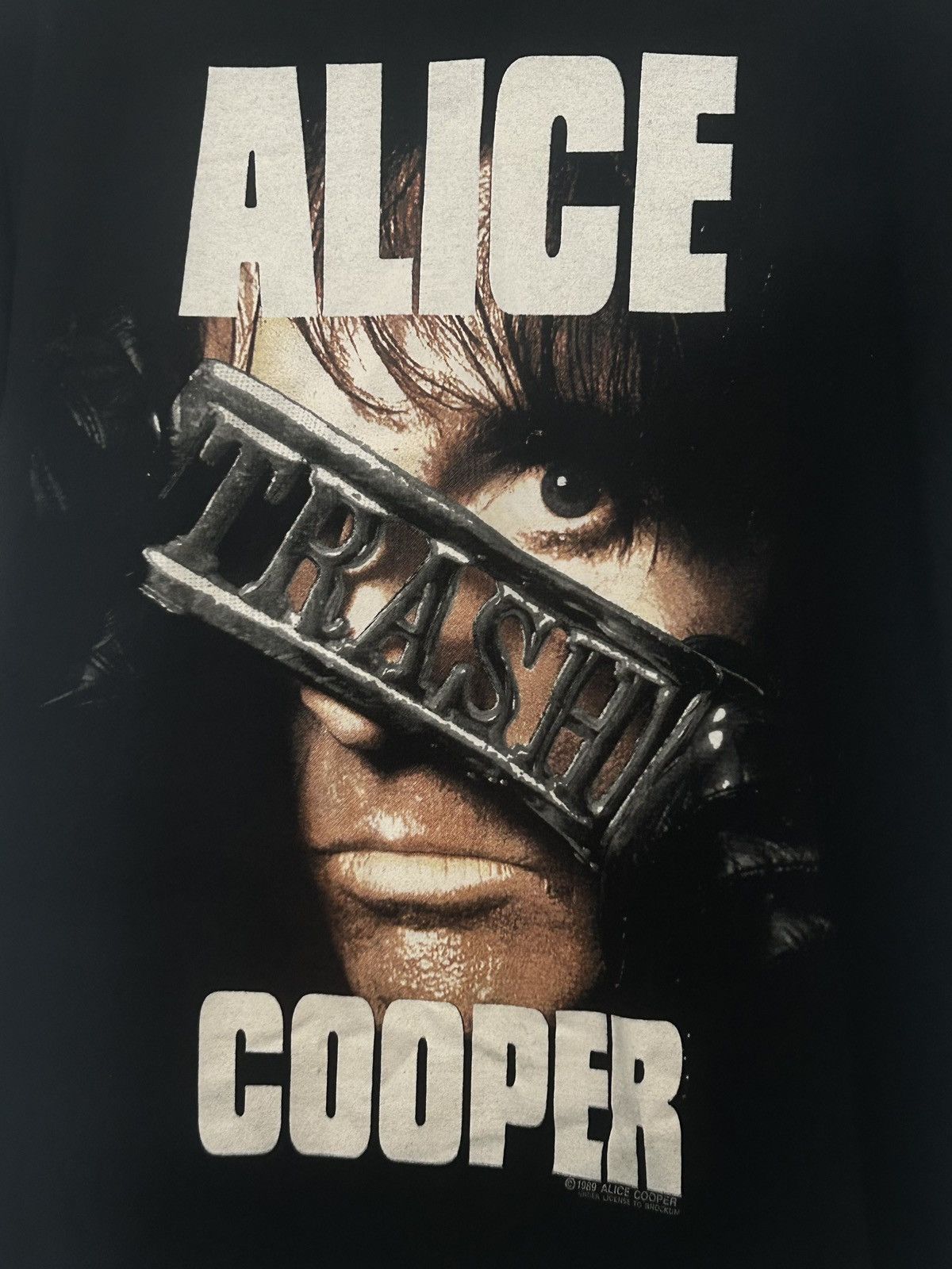 Vintage 1989 Alice Cooper Tour Tee Size US M / EU 48-50 / 2 - 3 Thumbnail
