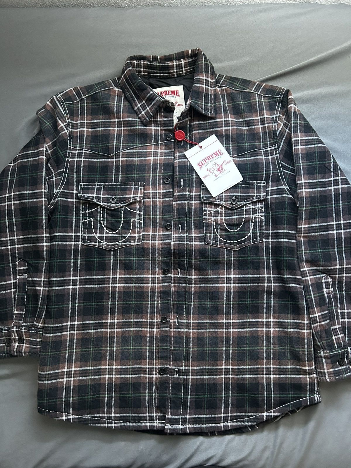 Supreme True Religion | Grailed Supreme True Religion Flannel Shirt