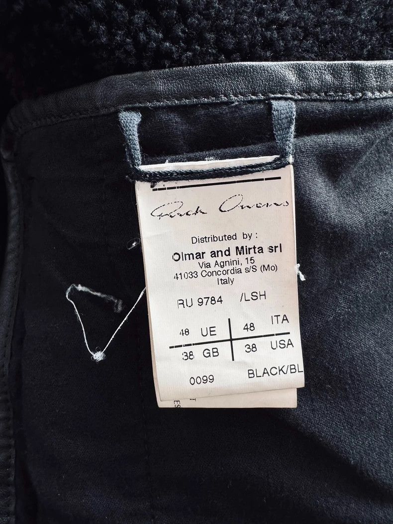 Rick Owens rick owens size 38 Mainline Fur One Piece Jacket 2501-Nexta Size US M / EU 48-50 / 2 - 6 Thumbnail