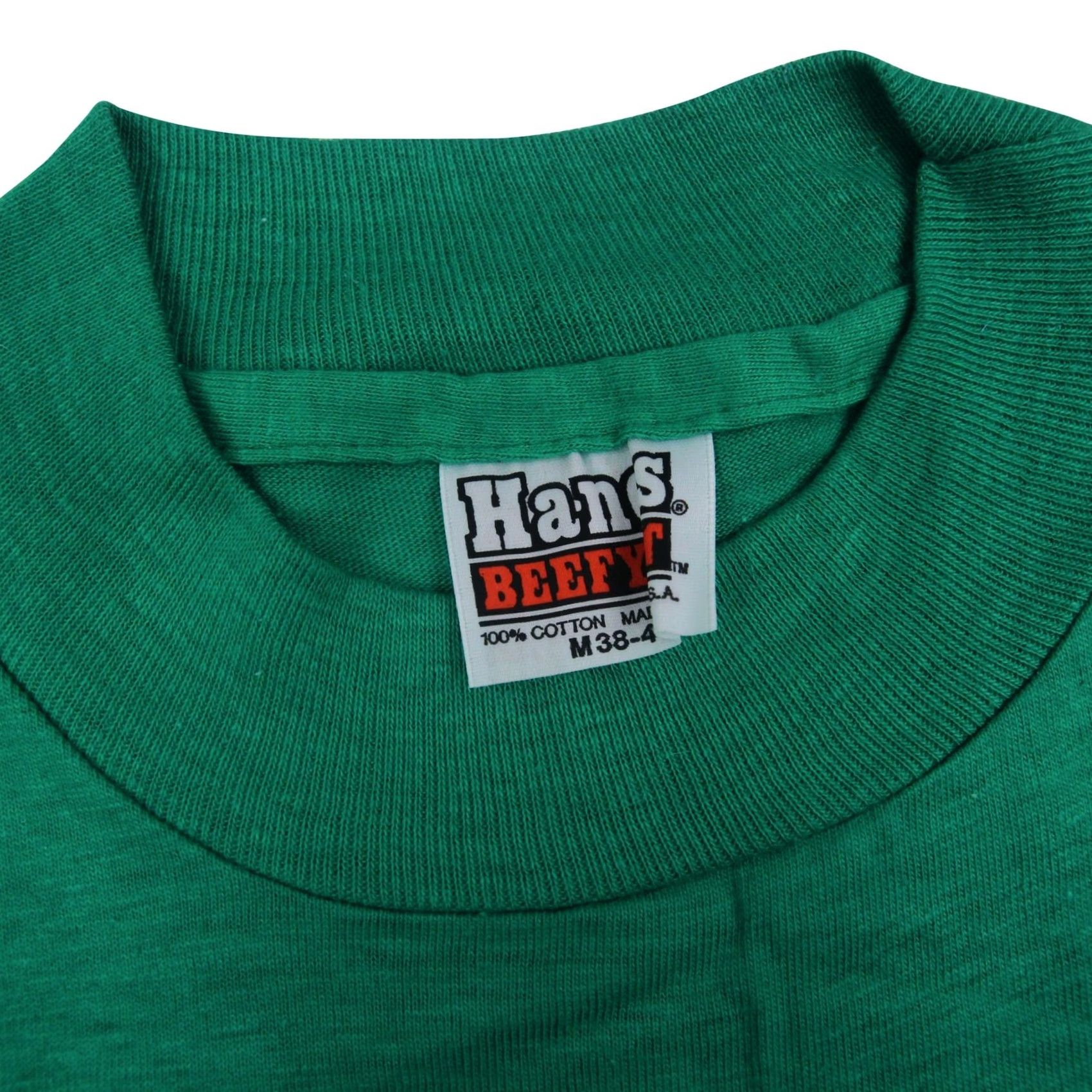 Hanes VINTAGE Hanes T-Shirt Green Mens Medium Graphic H&H Oil Tools Co. Size US M / EU 48-50 / 2 - 3 Thumbnail