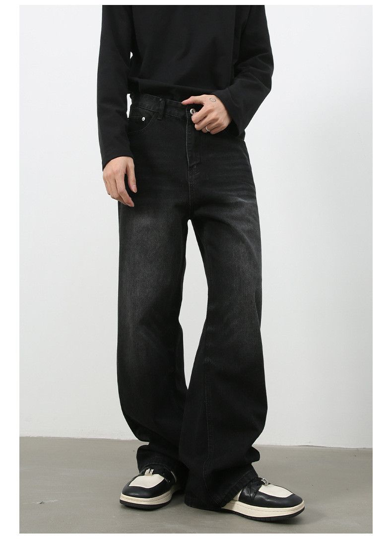 Japanese Brand × Jean American style distressed washed straight jeans for men Size US 32 / EU 48 - 2 Thumbnail