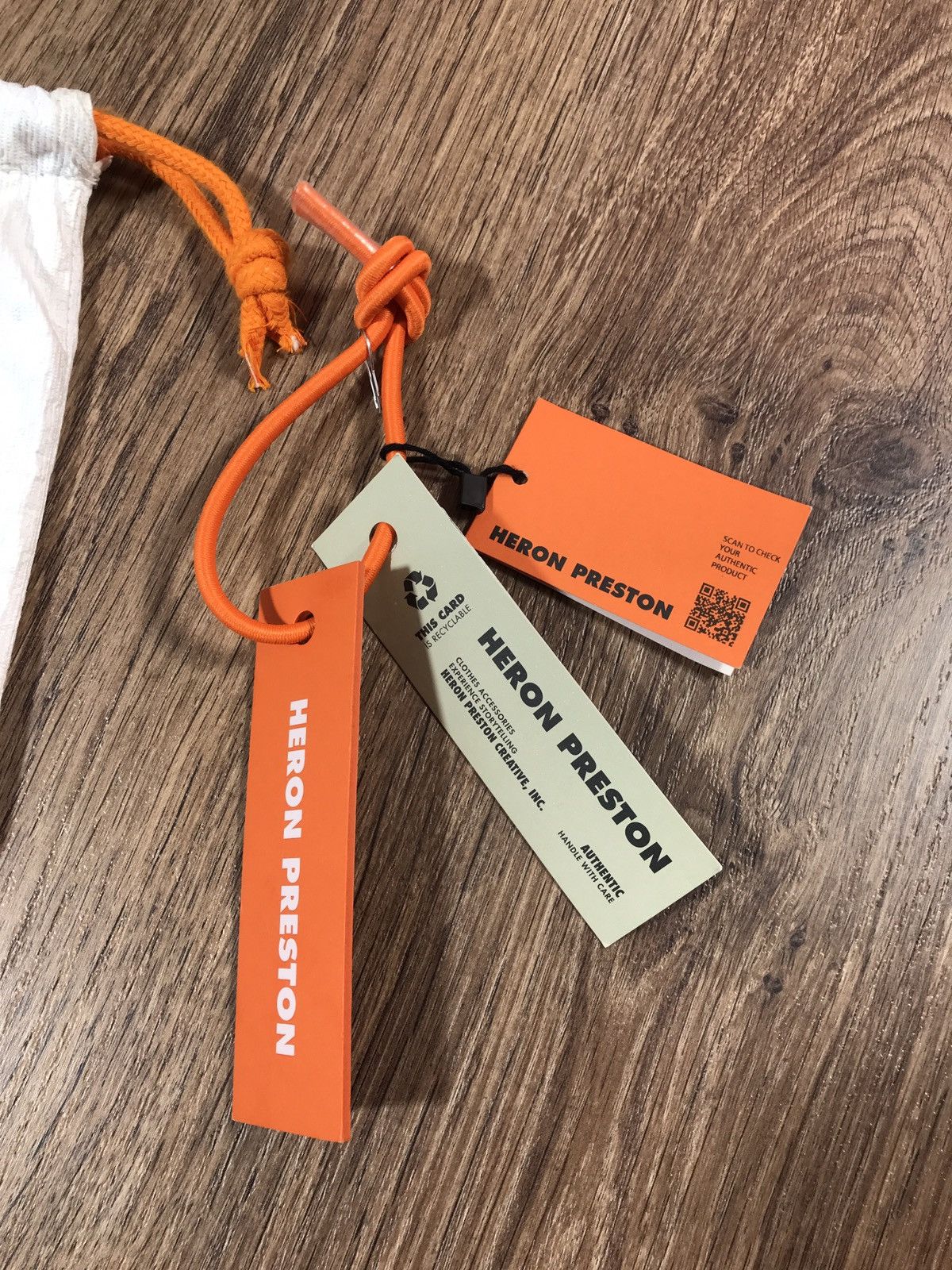 Heron Preston Heron Preston New Tape Logo Patch-Detail Belt Size ONE SIZE - 3 Thumbnail