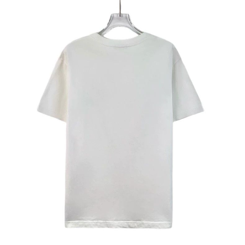 Dior Dior White floral plush cotton round-neck short-sleeved T-s Size US XS / EU 42 / 0 - 2 Thumbnail