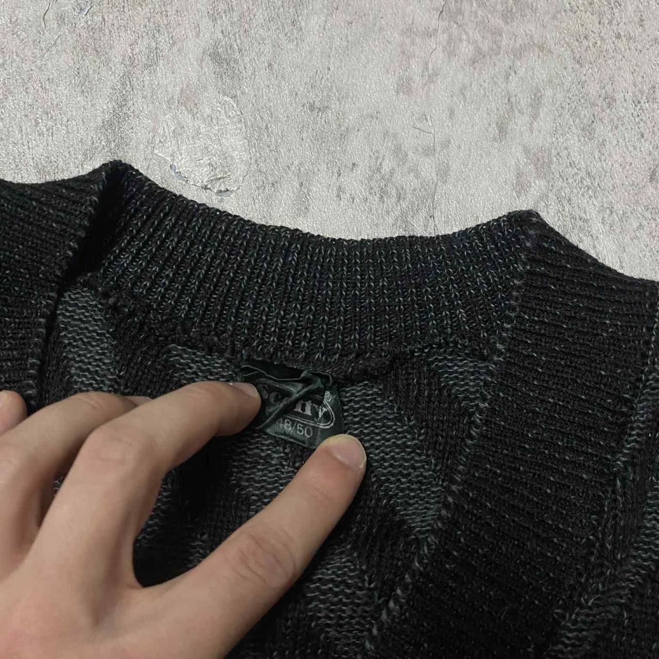 Other Black and grey striped vintage sweater knitwear Size US S / EU 44-46 / 1 - 3 Thumbnail