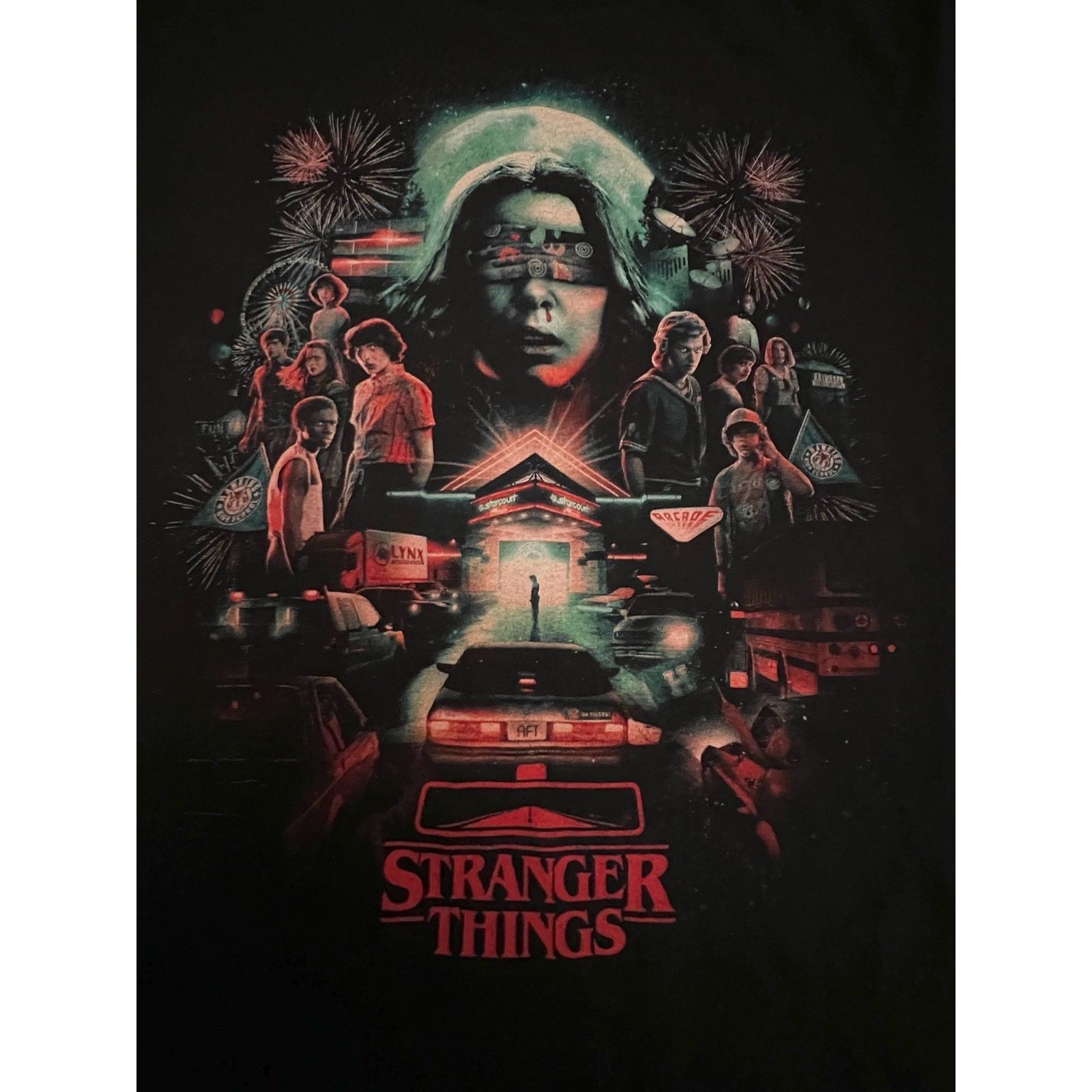 Other Stranger Things Drive Into Experience T-Shirt Netflix Promo Size US XS / EU 42 / 0 - 2 Thumbnail