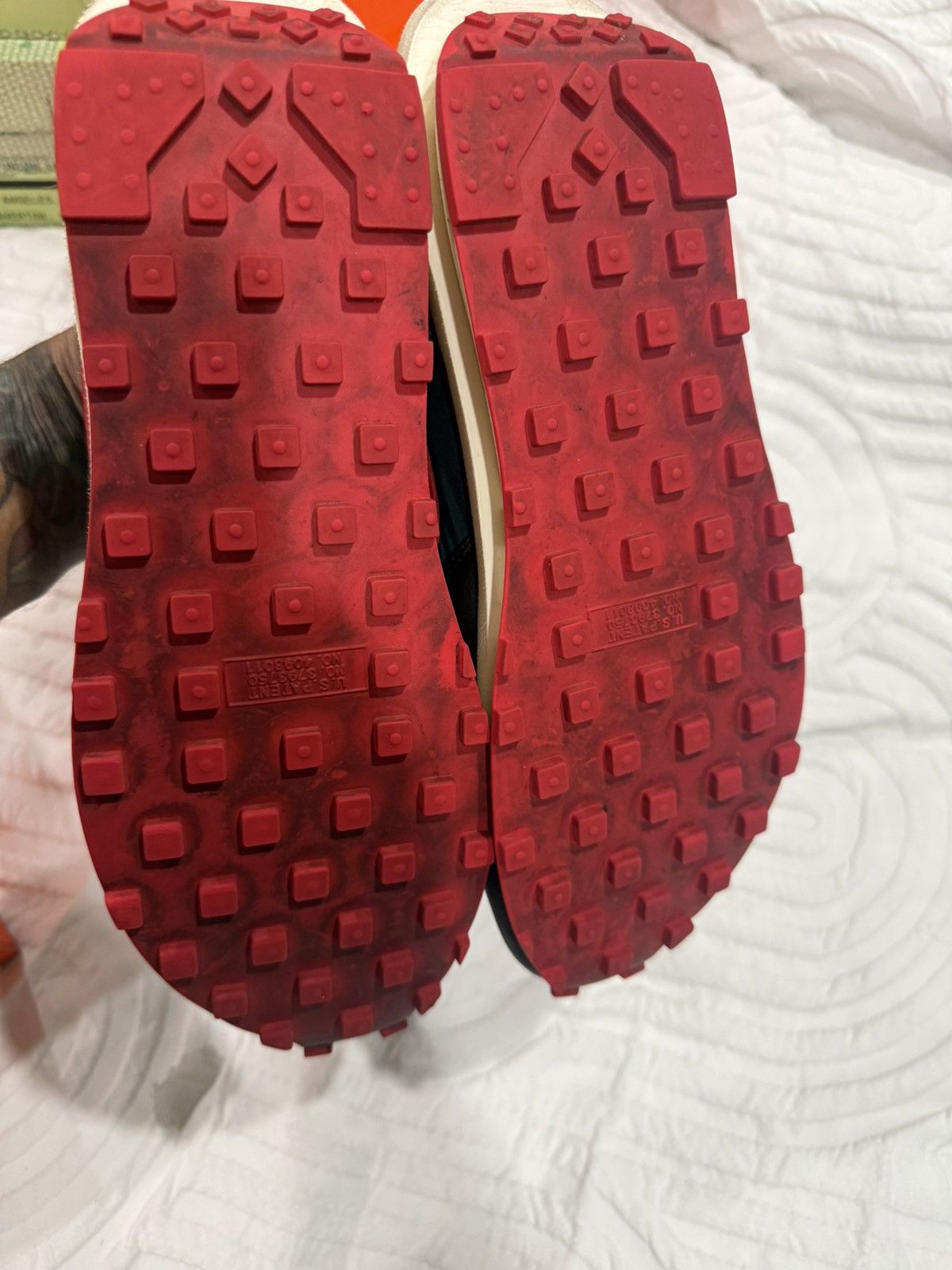 Nike × Sacai × Undercover Nike waffle sacai size 10.5 red/black/white Size US 10.5 / EU 43-44 - 6 Thumbnail