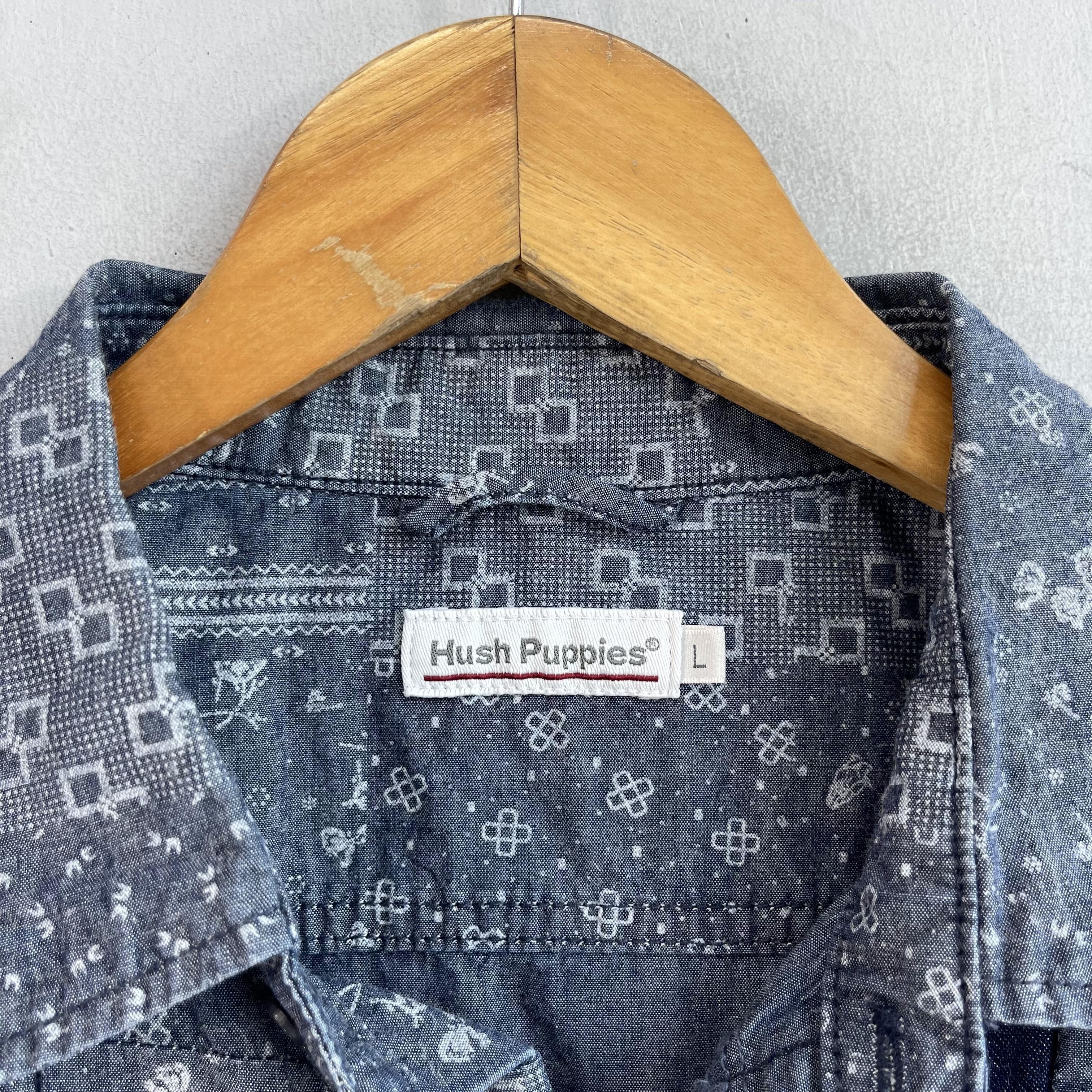 Japanese Brand × Vintage Vintage Patchwork Reconstruct Flannel Denim Button Up Size US M / EU 48-50 / 2 - 5 Thumbnail