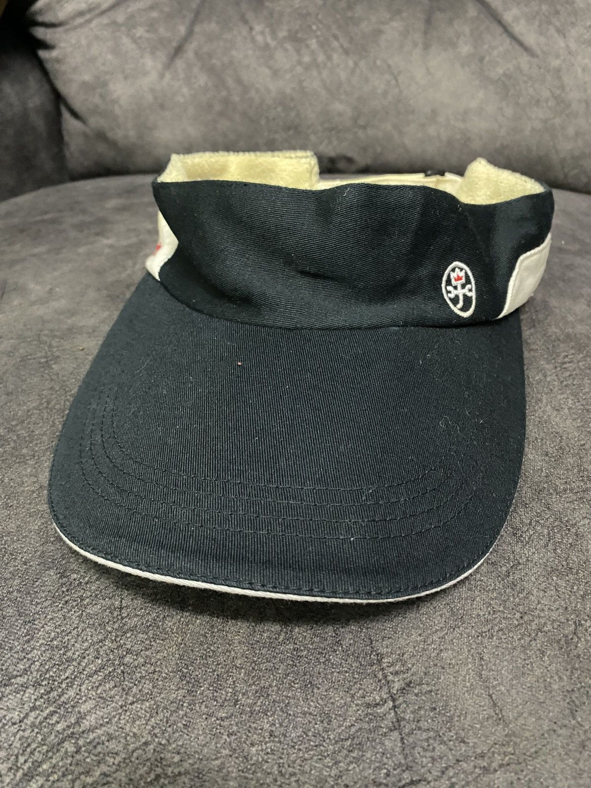 Jean Charles De Castelbajac Castelbajac Sport Visor Cap Terry Cloth Lining Size ONE SIZE - 1 Thumbnail