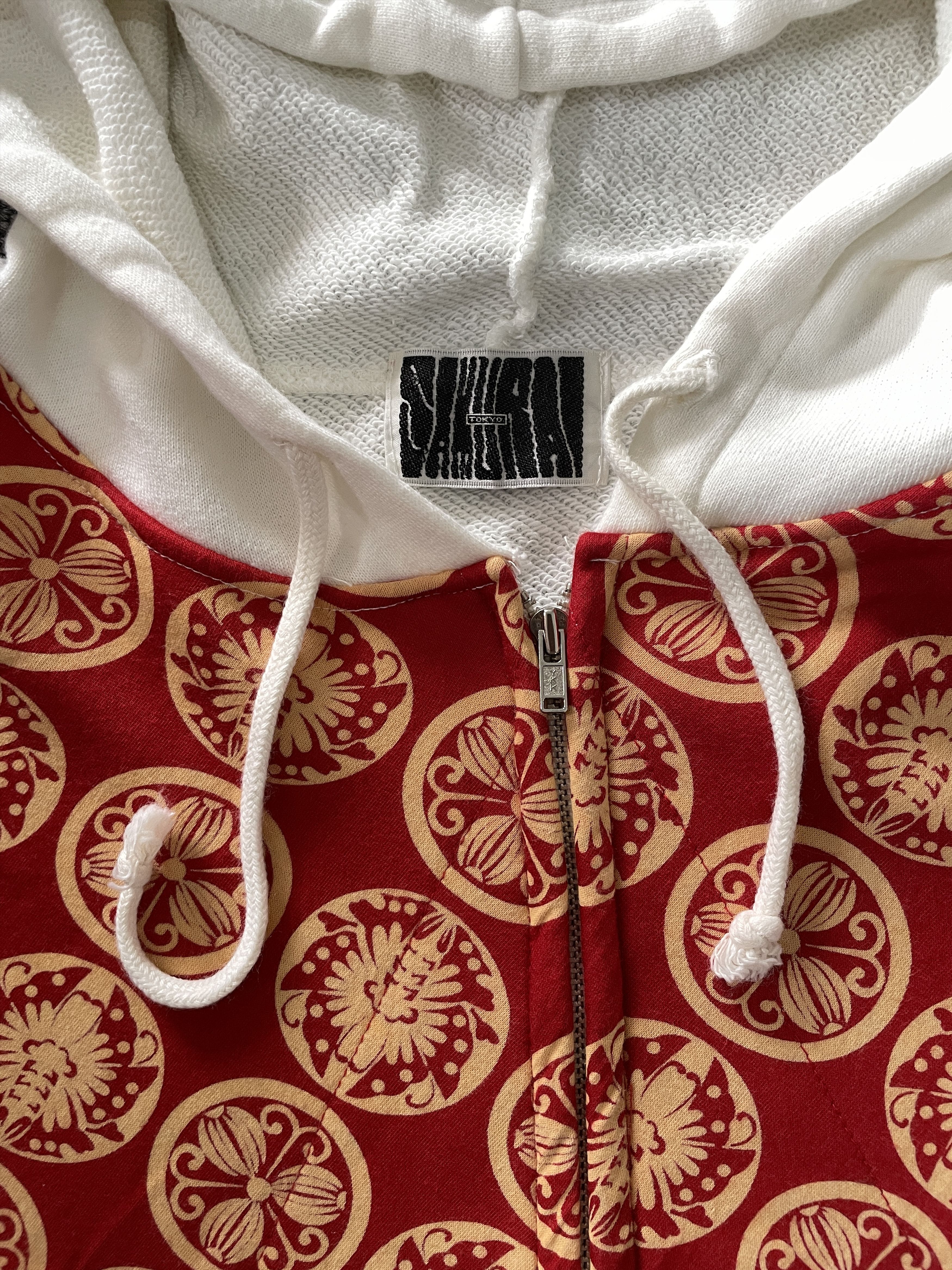 Japanese Brand Samurai Tokyo Hoodie Zip-up Boxy Pattern Japan Size US M / EU 48-50 / 2 - 4 Thumbnail