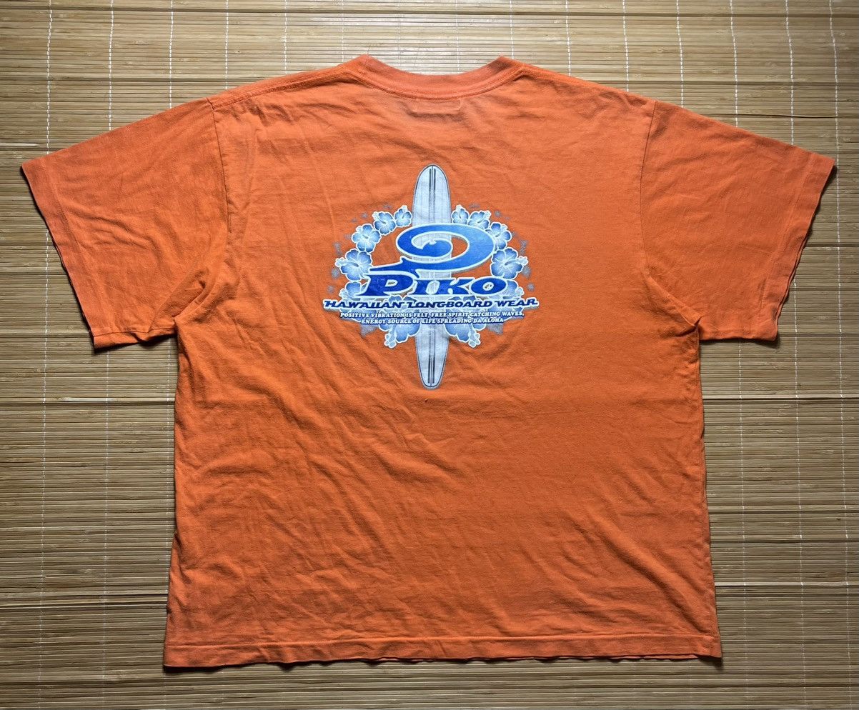 Vintage Vintage 90s boxy piko Hawaiian longboard wear t shirt Size US L / EU 52-54 / 3 - 1 Thumbnail