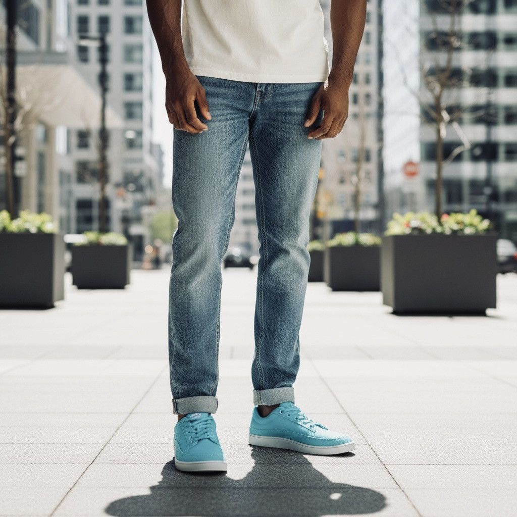 Allbirds Allbirds Men’s Canvas Pacer Teal Blue Grey Sneakers Sz 10 Size US 10 / EU 43 - 7 Thumbnail