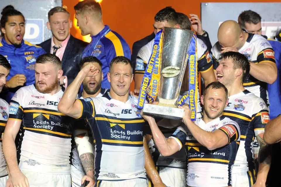 Other LEEDS RHINOS RUGBY JERSEY 2017 GRAND FINAL ENGLAND RUGBY Size US XL / EU 56 / 4 - 14 Thumbnail
