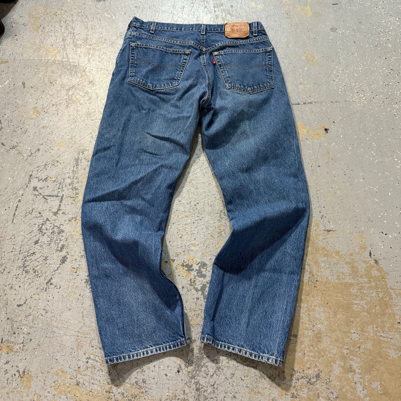 Levi's Vintage 90’s Levi’s 505 Straight Leg Jeans Size US 36 / EU 52 - 3 Thumbnail