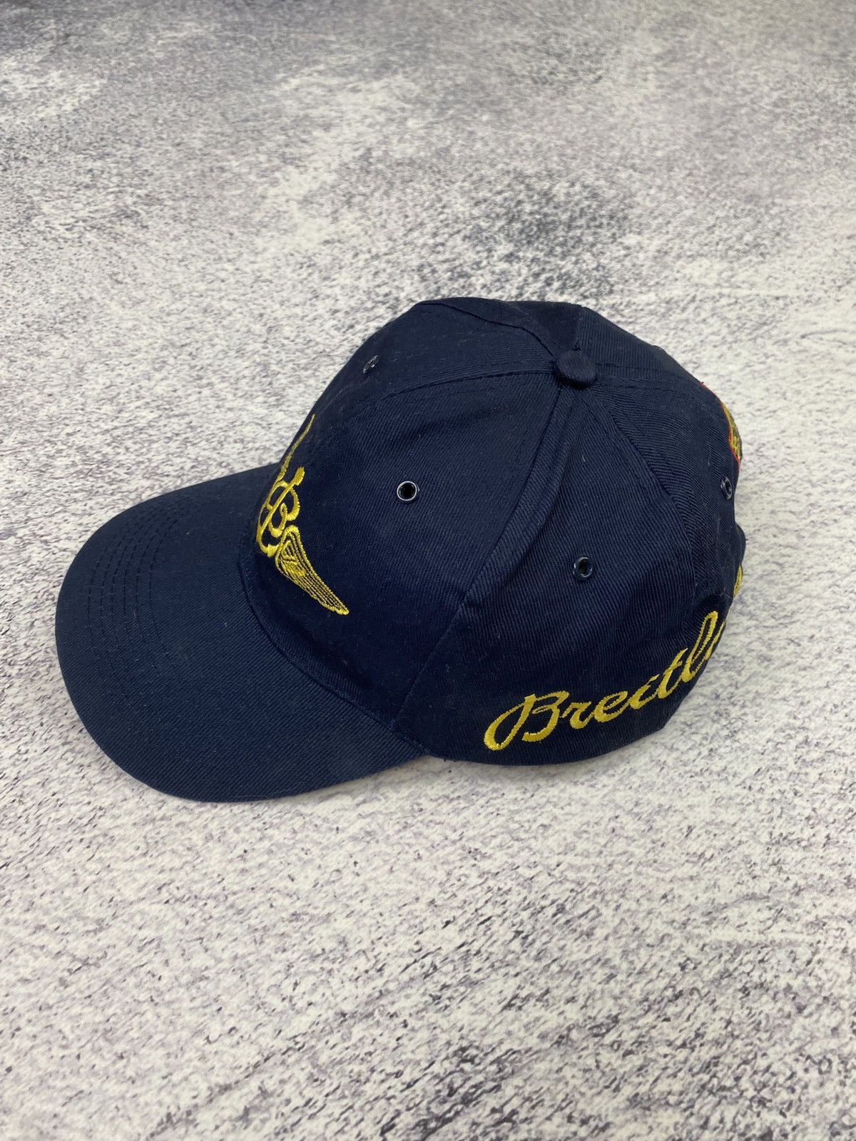 Breitling × Vintage Vintage Breitling Embroidered Logo Adjustable Cap Hat Size ONE SIZE - 2 Thumbnail