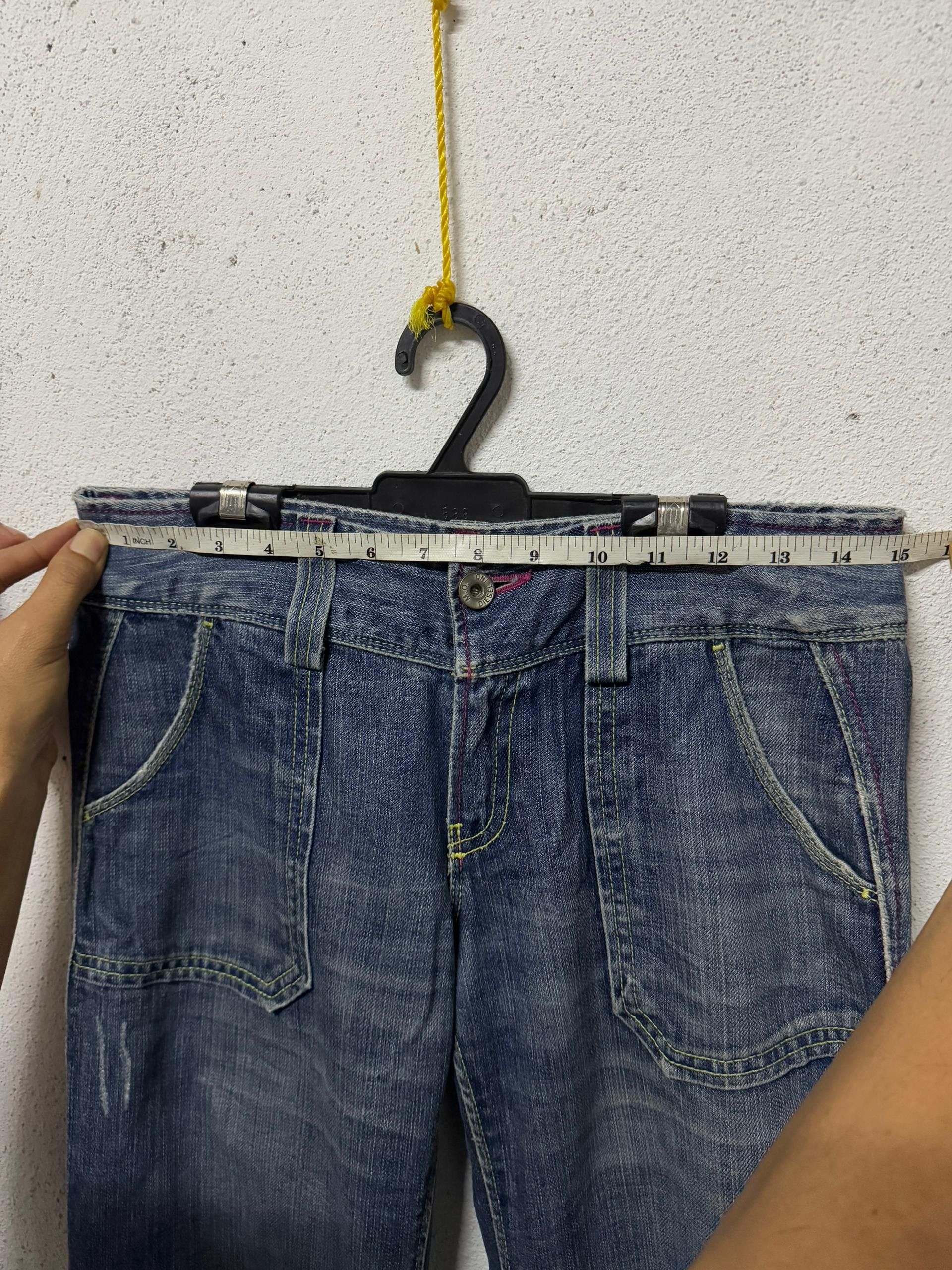 Diesel Sick🔥 Diesel jeans flared nice design Size 29" - 9 Thumbnail