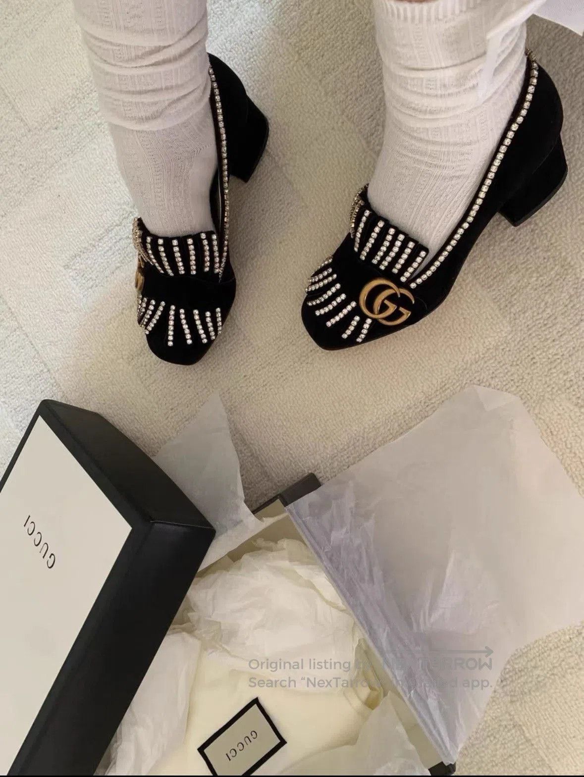 Gucci Gucci GG Marmont Low. Size US 6 / IT 36 - 7 Thumbnail