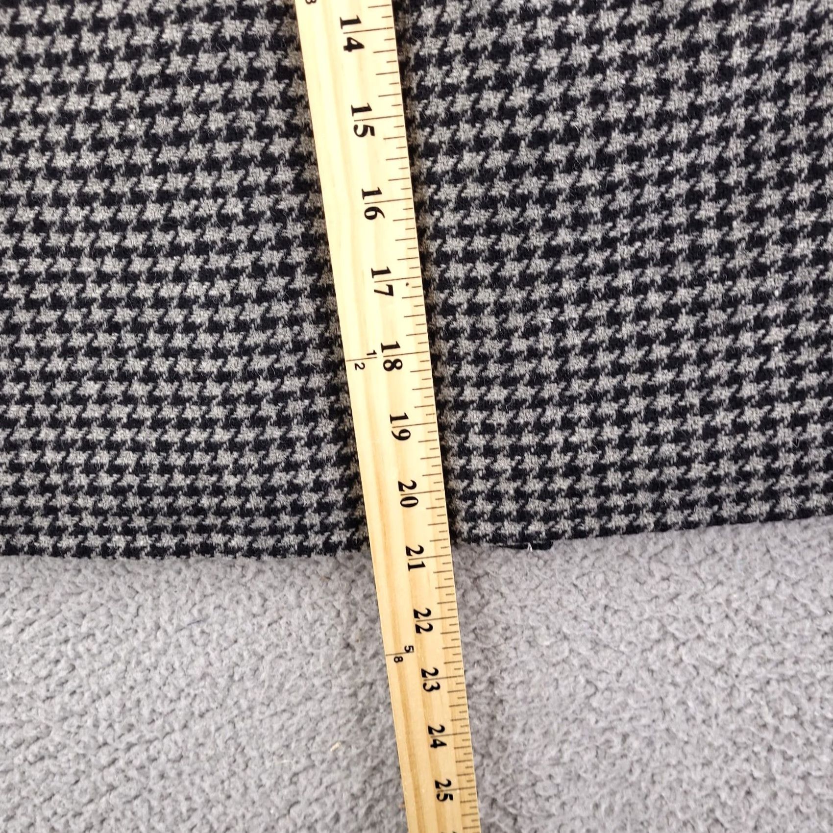 J.Crew J.CREW Wool Pencil Skirt Womens 2 Houndstooth Black Gray Mini Short Size 26" / US 2 / IT 38 - 7 Thumbnail
