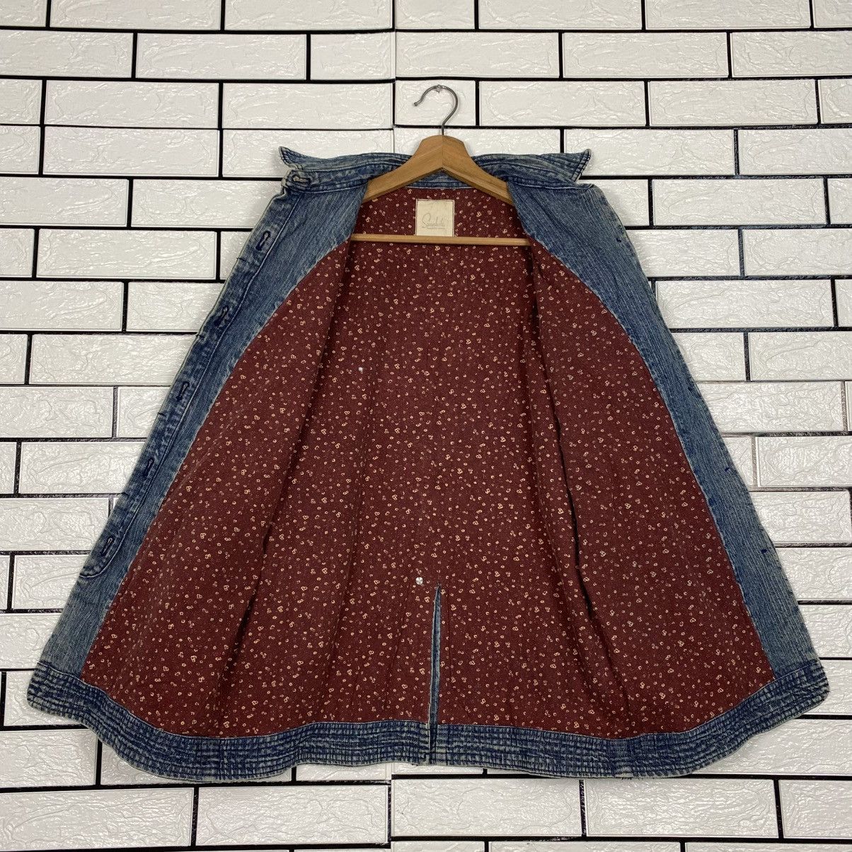 Japanese Brand 📌Vintage Denim Blanket Jacket Full Print Issey Miyake Size US M / EU 48-50 / 2 - 14 Thumbnail