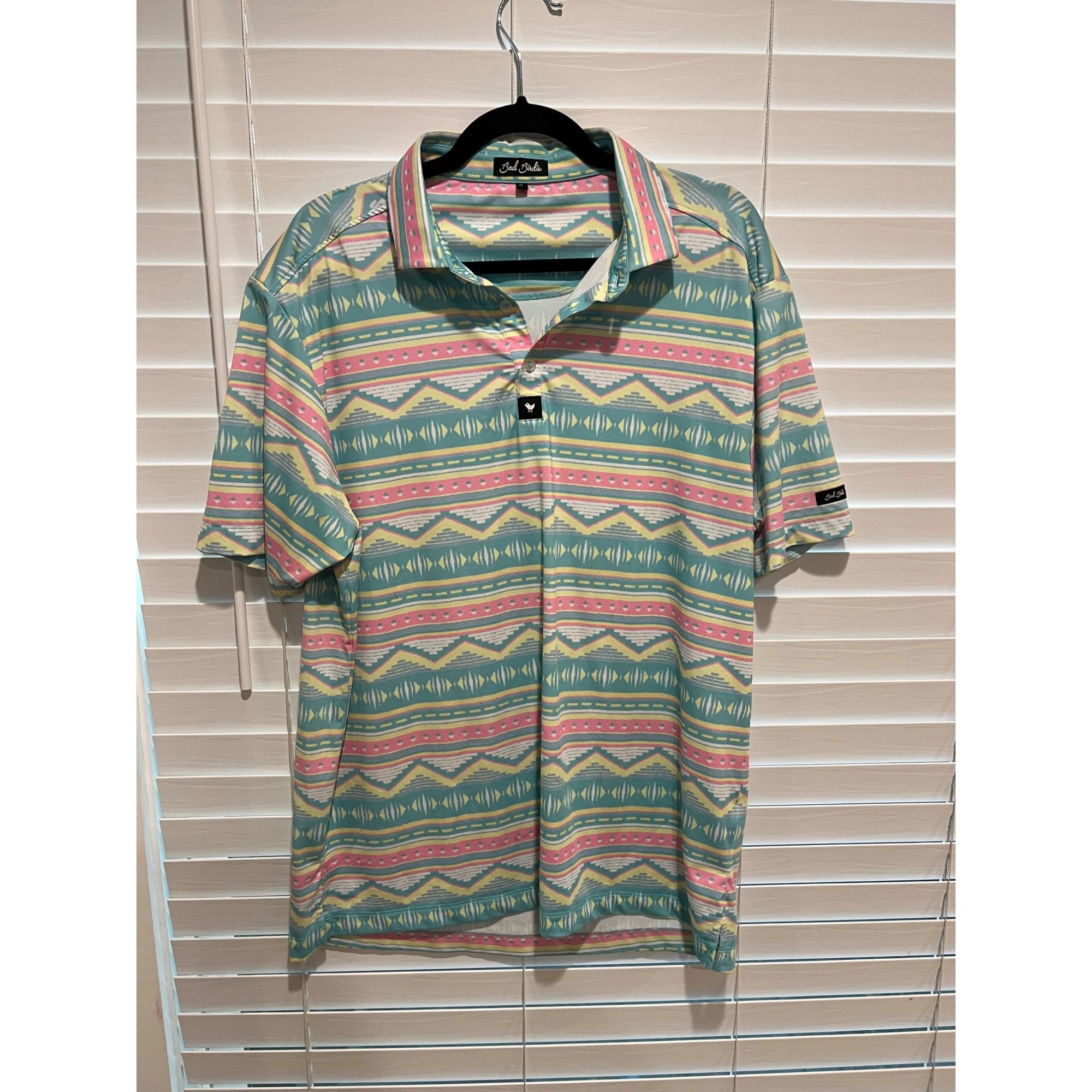 Bad Birdie Bad Birdie Salty Savage Polo Shirt - Size XL Size US XL / EU 56 / 4 - 2 Thumbnail