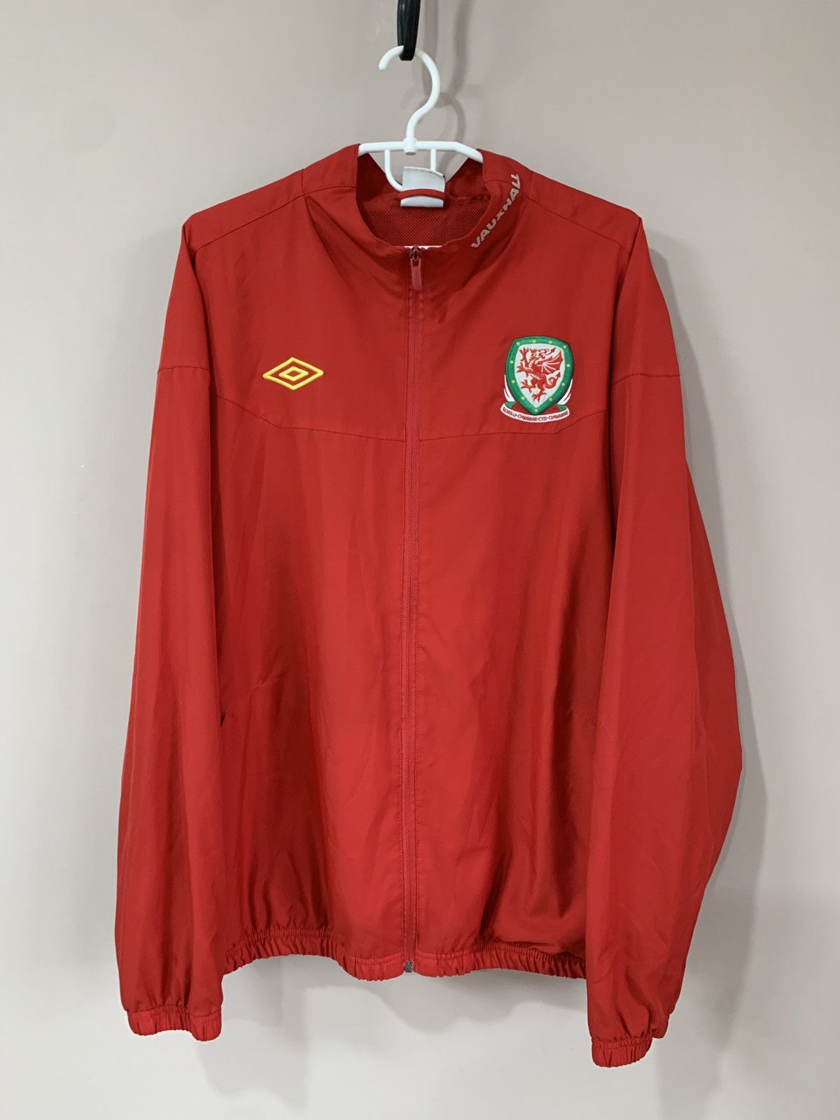 Umbro Wales Football Zip Track Jacket Umbro Soccer Retro Size XXL Size US XXL / EU 58 / 5 - 1 Thumbnail