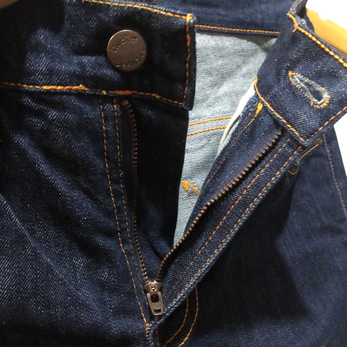 Nudie Jeans Nudie Jeans Thin Finn Dry Ecru Embo Size US 28 / EU 44 - 6 Thumbnail