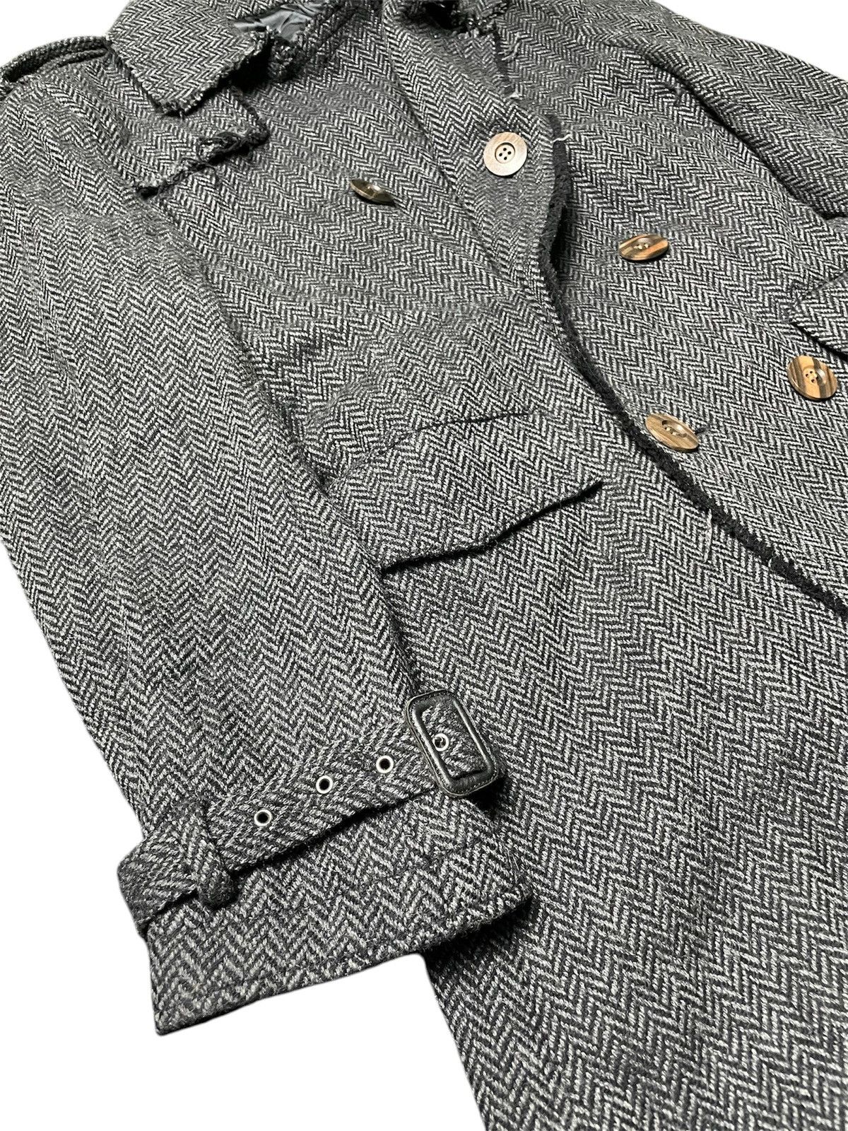Comme Ca Ism × If Six Was Nine × Japanese Brand Comme ça Du Mode ✔️ Gothic/Punk inspired Trench Coat Size US M / EU 48-50 / 2 - 4 Thumbnail