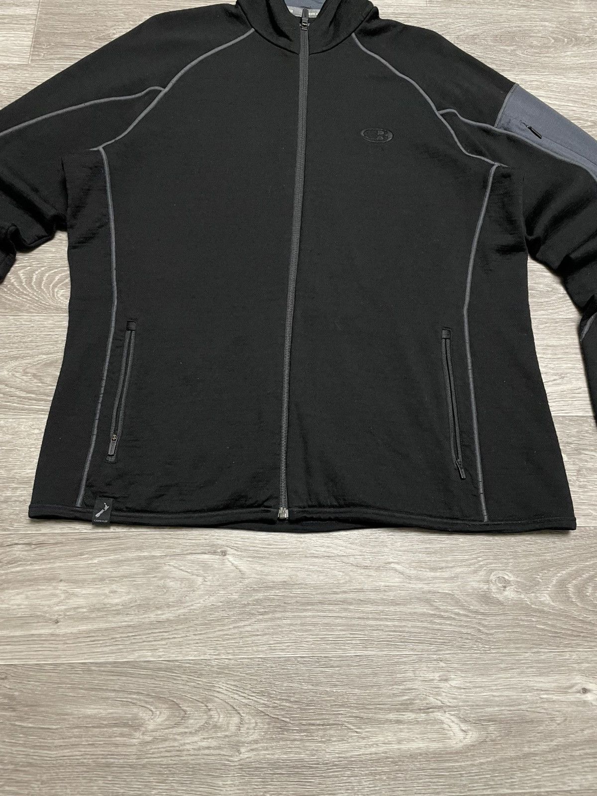 Icebreaker Icebreaker Merino Wool GT Quantum Hooded Full Zip Jacket Size US XL / EU 56 / 4 - 3 Thumbnail