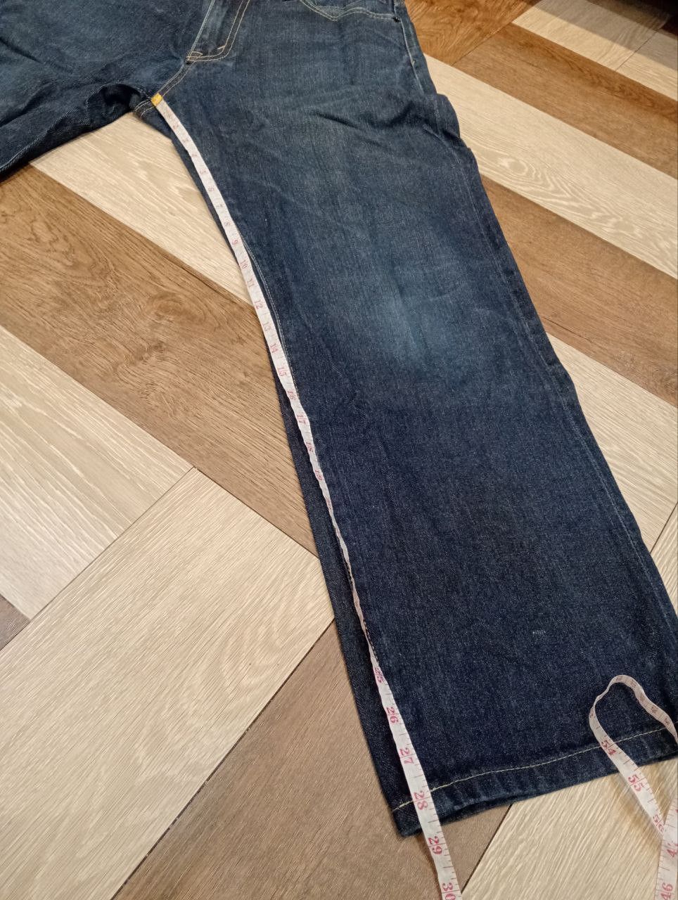 Visvim VISVIM FLUXUS SERGE DE NIMES SELVEDGE BAGGY DENIM PANTS Size US 34 / EU 50 - 17 Thumbnail