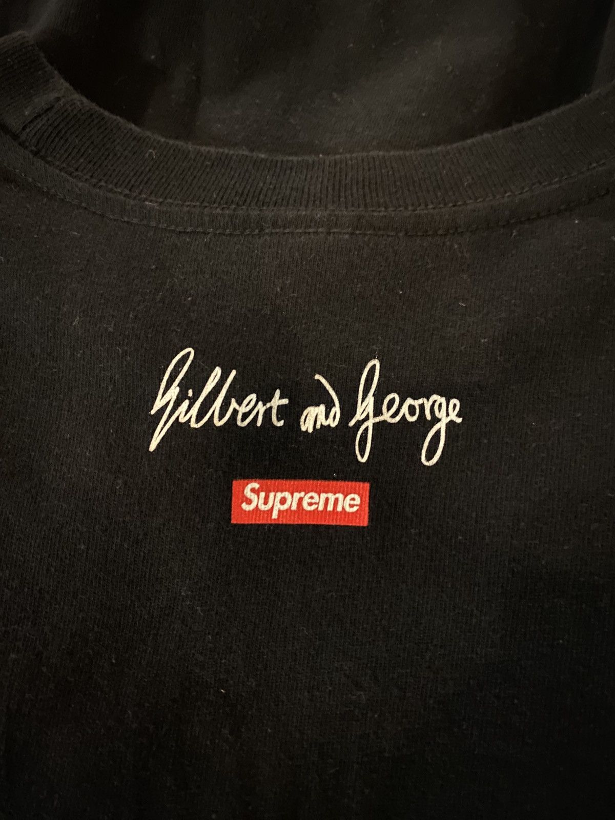 Supreme Supreme X Gilbert & George SS19 Death After Life L/S T Shirt Size US M / EU 48-50 / 2 - 4 Thumbnail