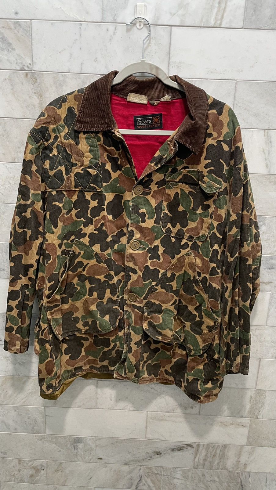 Sears Camo sears Hunting Jacket Size US L / EU 52-54 / 3 - 1 Thumbnail