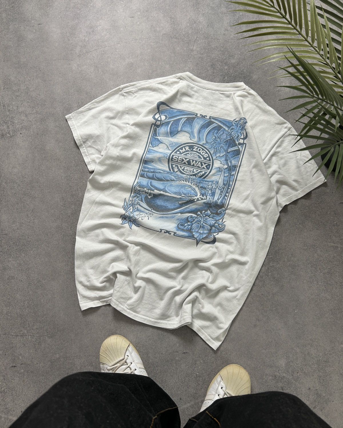 Sex Skateboards Vintage Sex Wax Mr.Zogs big logo shirts mens surf Size US L / EU 52-54 / 3 - 1 Thumbnail
