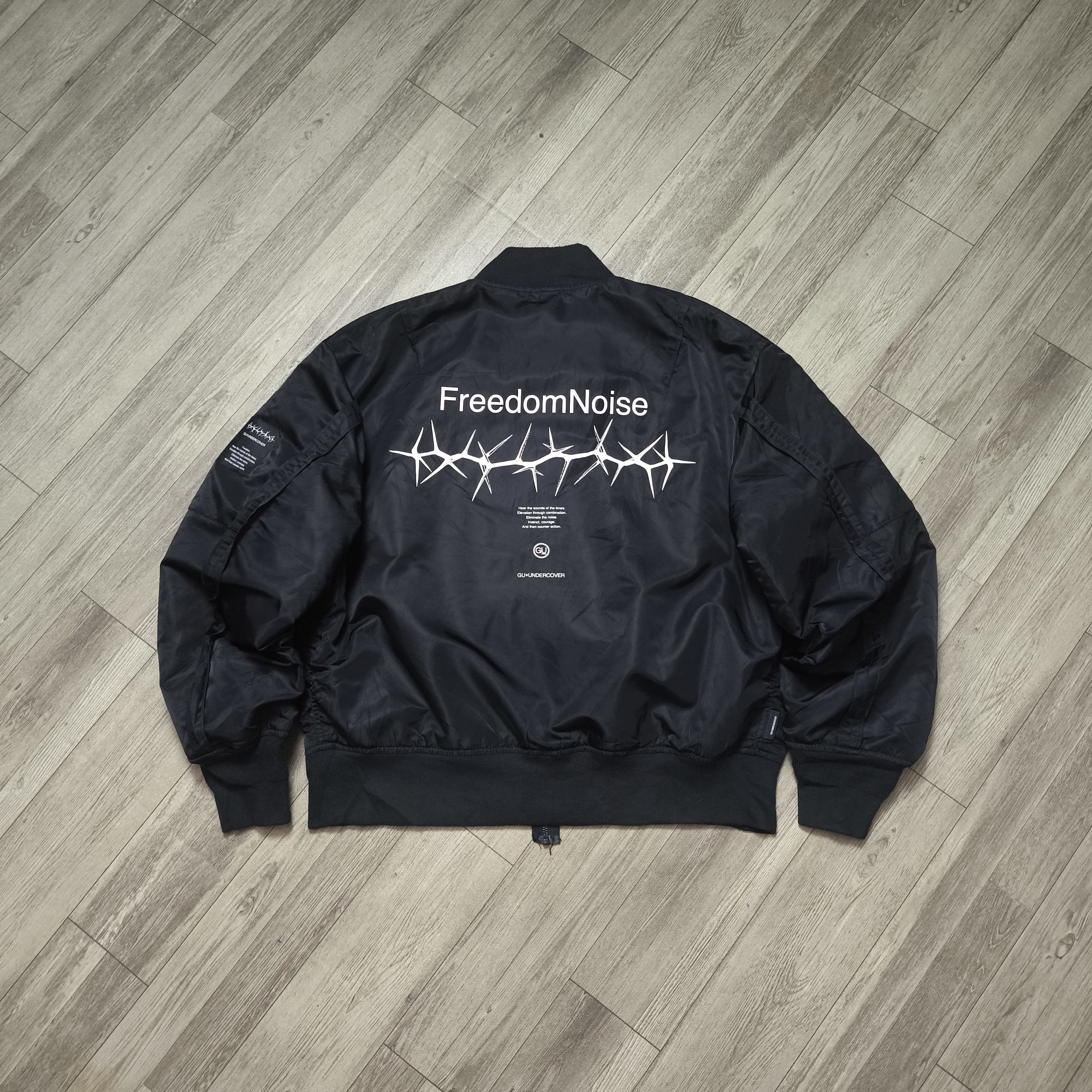 undercover vandalize MA-1 ボンバージャケット Undercover × Vandalize Transformable Ma-1 Bomber - archive piece