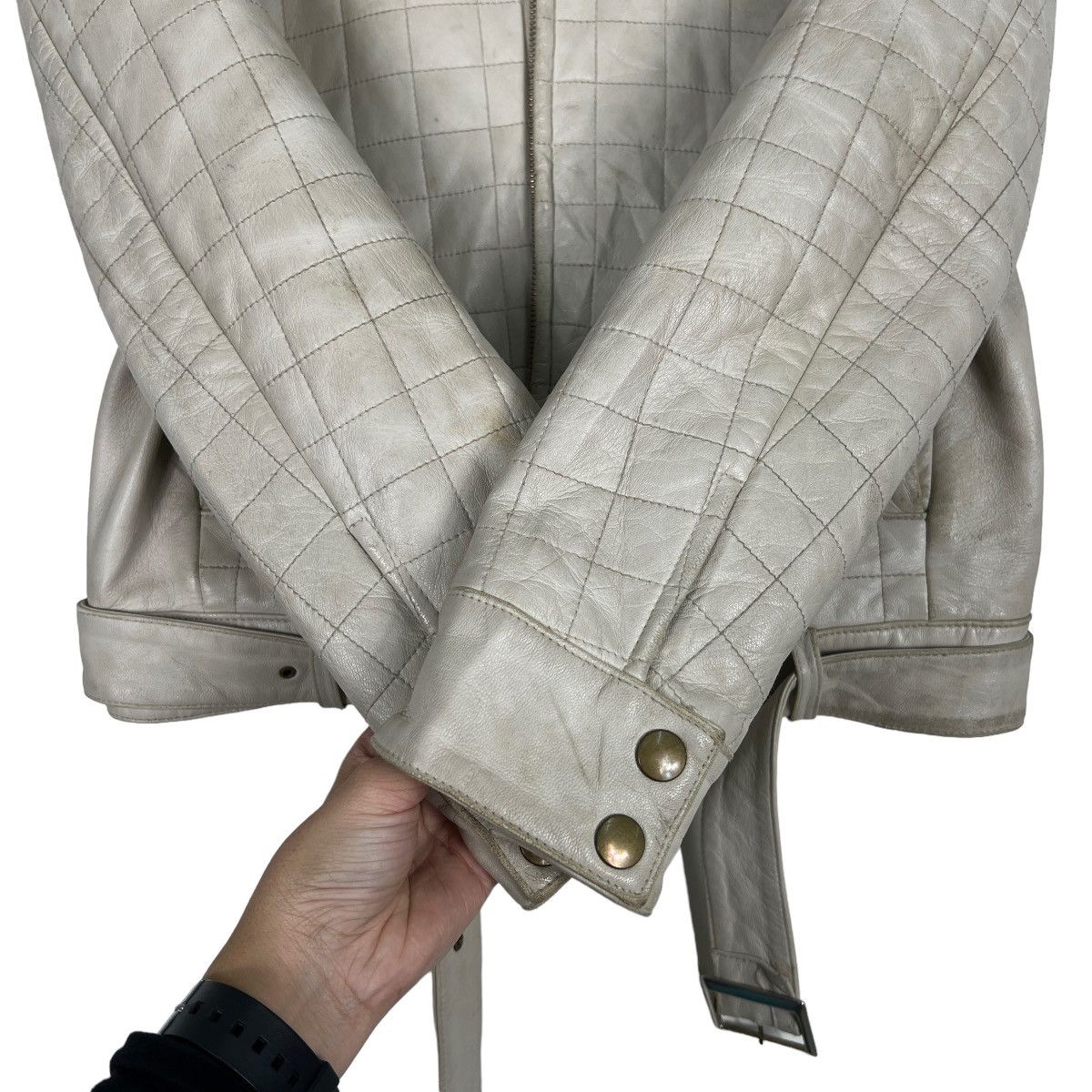 Japanese Brand 🔥 VIKII LEATHER JACKET Size US S / EU 44-46 / 1 - 13 Thumbnail