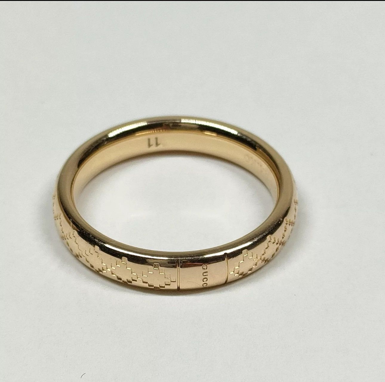 Gucci 18k Gucci Diamintissima Gold Ring Size ONE SIZE - 3 Thumbnail