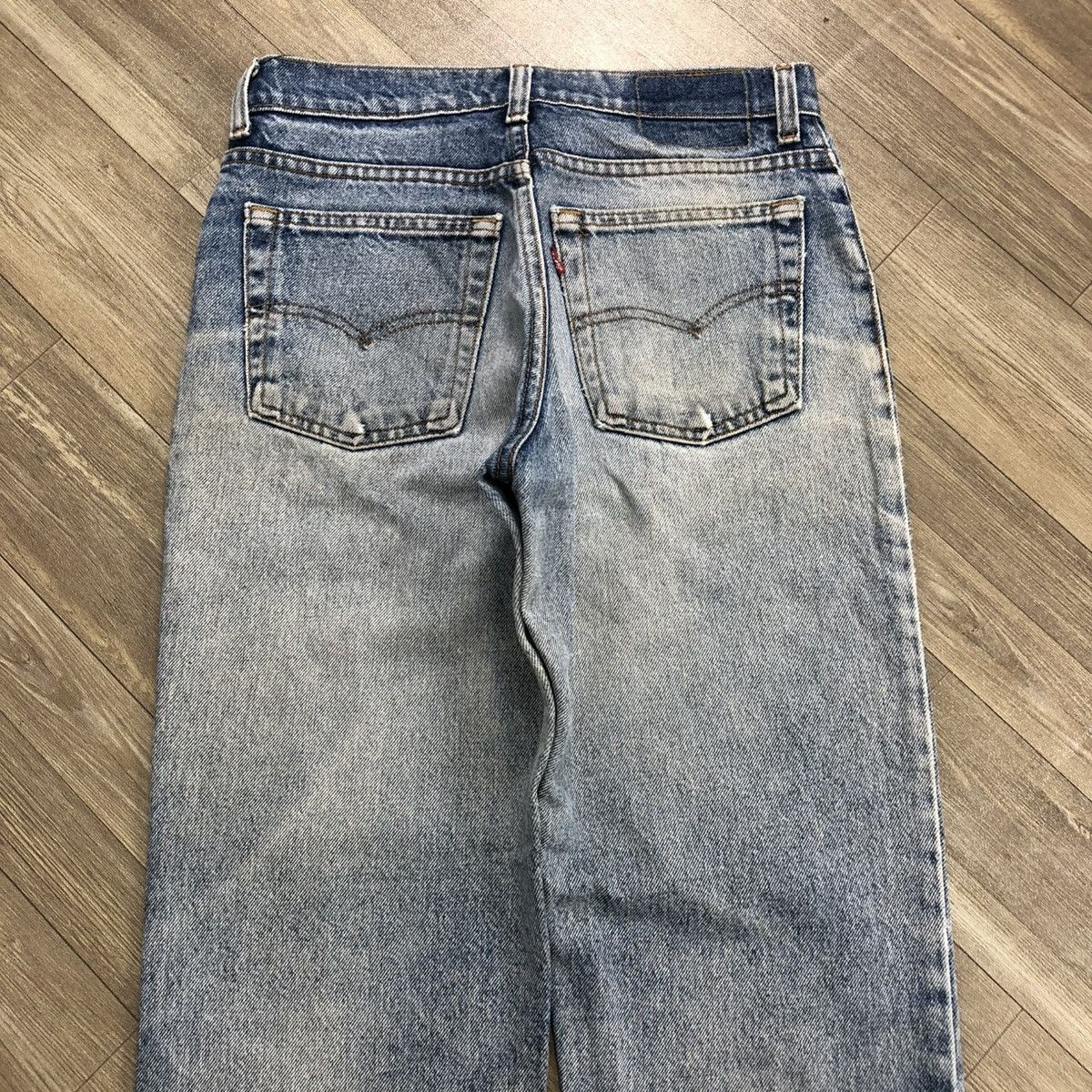 Levi's × Levi's Vintage Clothing 🇺🇸90’s Vintage Levis 510 Straight Nice Faded Jeans Size US 28 / EU 44 - 21 Thumbnail
