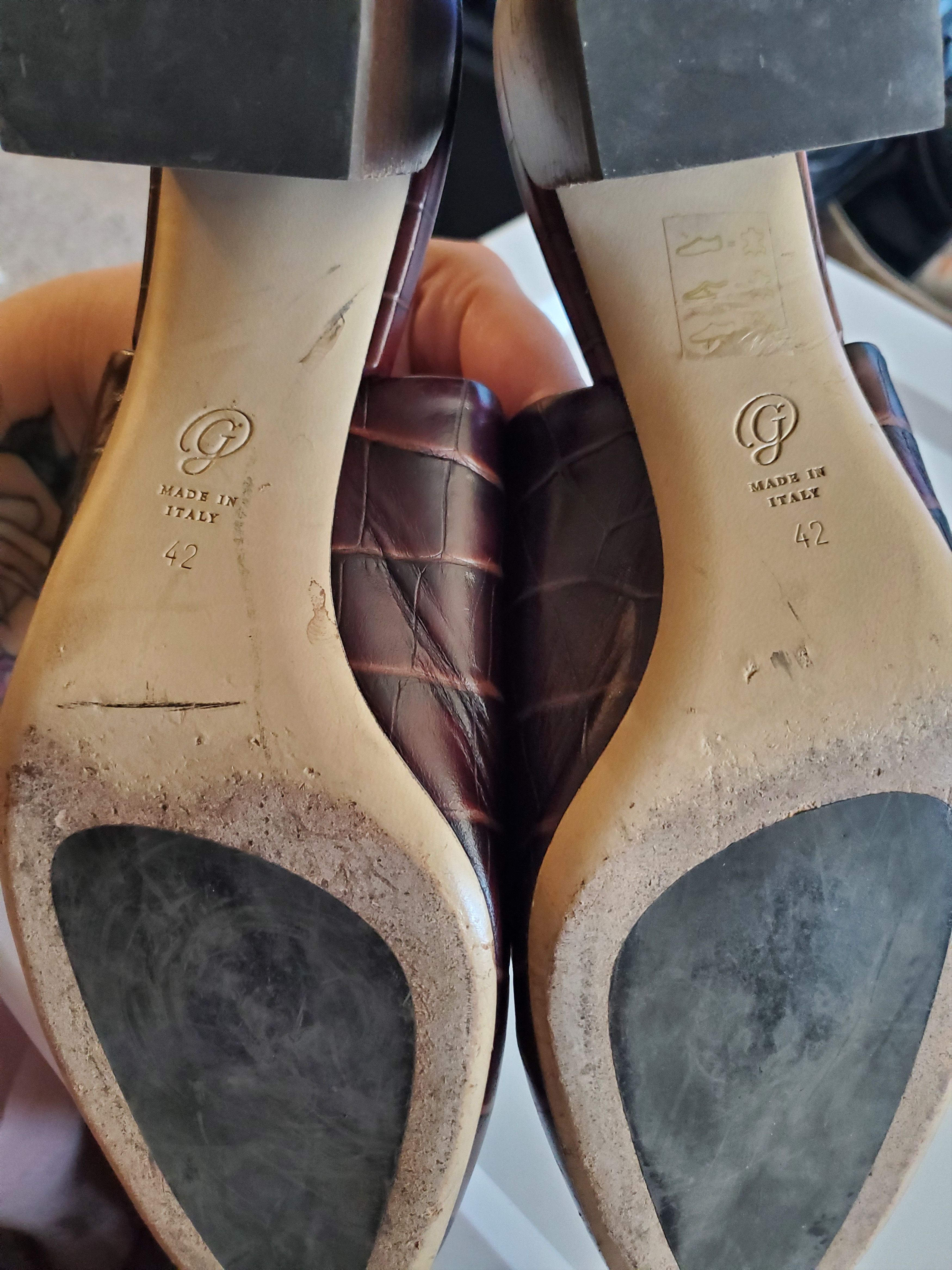M.Gemi M. Gemi Italian "The Corsa" Mules (EU42/US10) Size US 10 / IT 40 - 3 Thumbnail