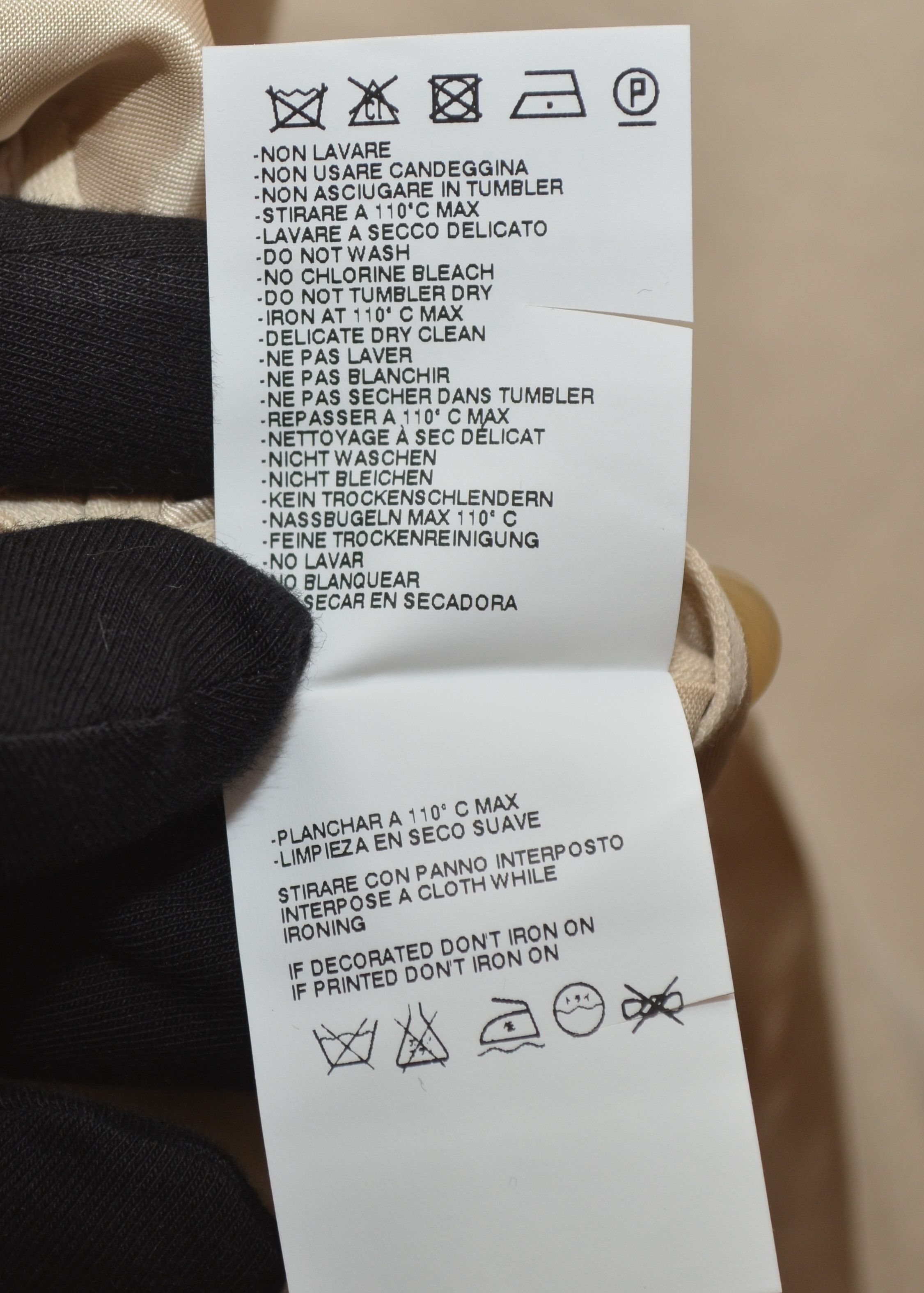 Maison Margiela MM4 Maison Martin Margiela 4 Archive Blazer SS10 Beige RARE Size XS / US 0-2 / IT 36-38 - 16 Thumbnail