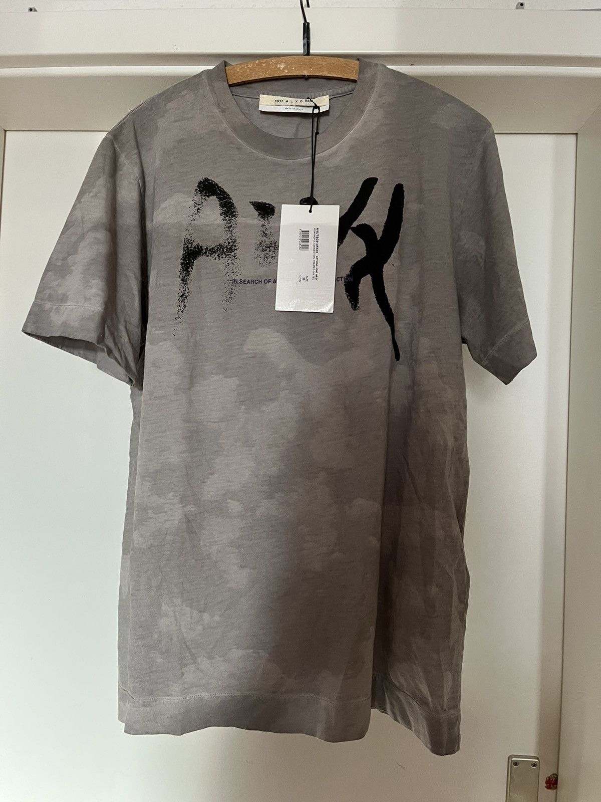 Alyx Alyx “in search of meaningful connection” distorted t shirt Size US M / EU 48-50 / 2 - 1 Thumbnail