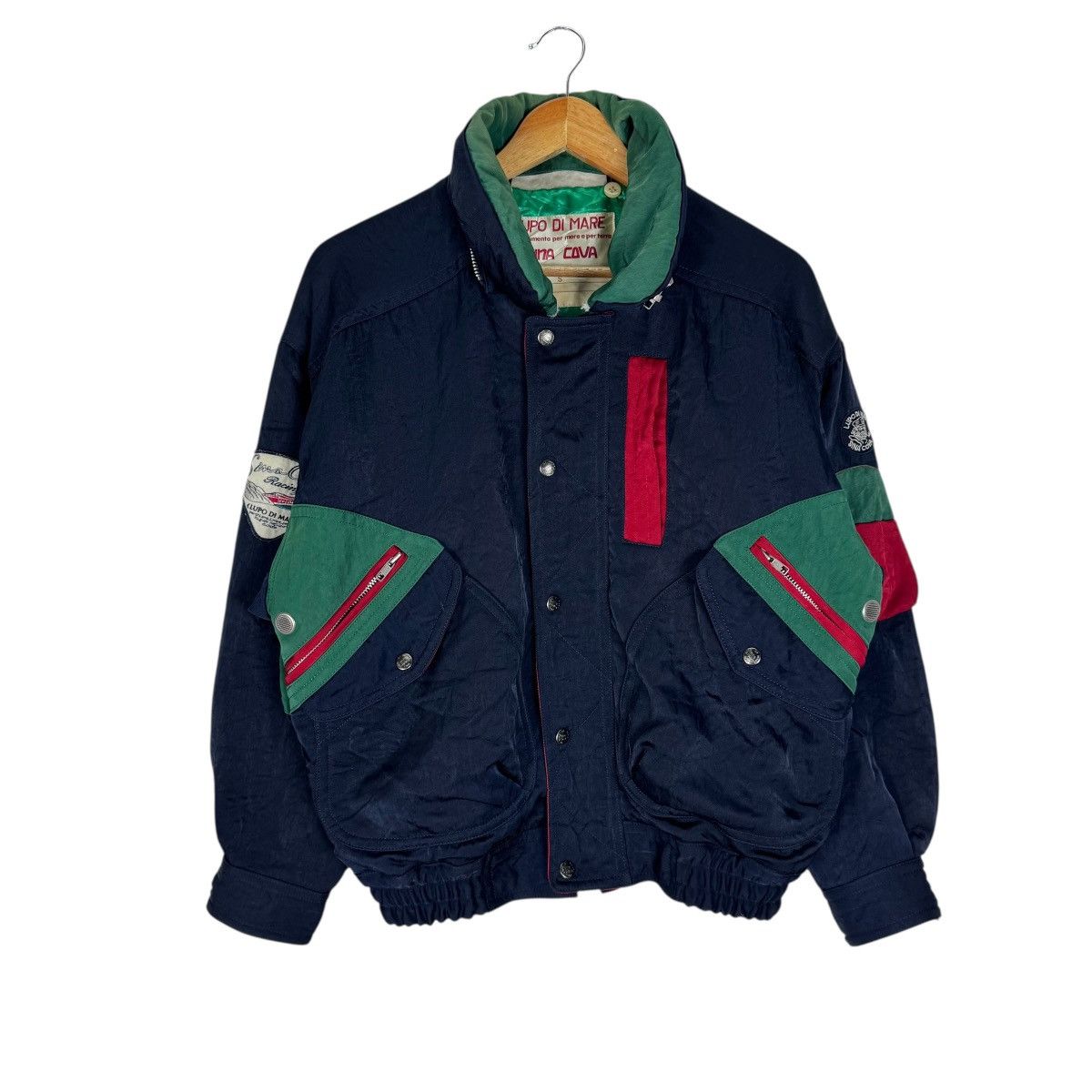 Japanese Brand 🌟80s SINO COVA RACING BOAT BOMBER JACKET Size US S / EU 44-46 / 1 - 2 Thumbnail